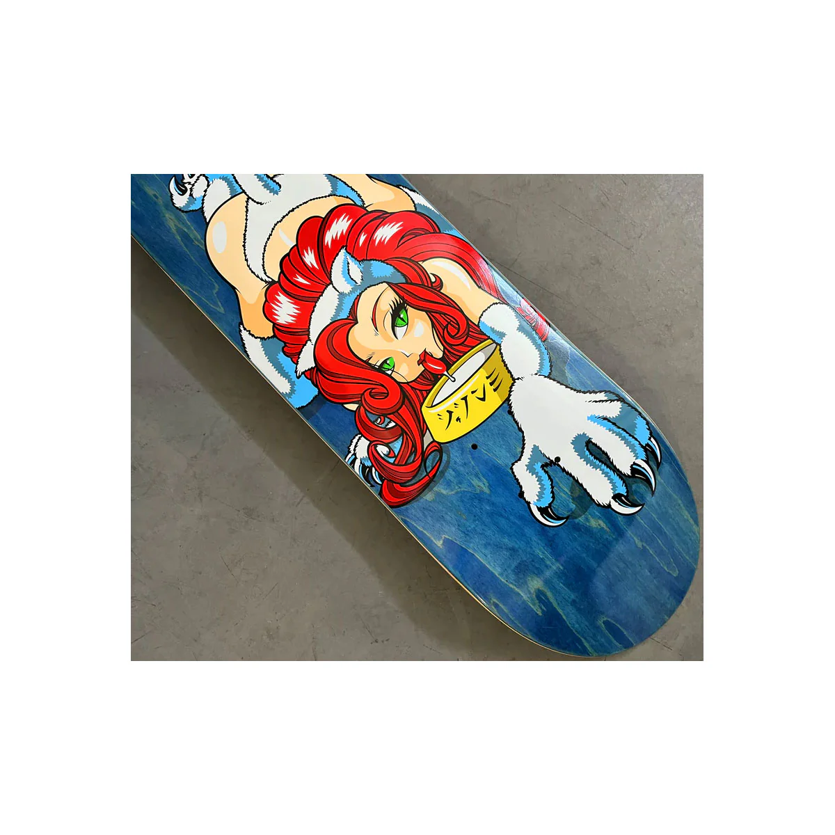 Hook Ups Skateboard Deck Milky Cat (Assorted) 8.25" x 32.25" - Image 5