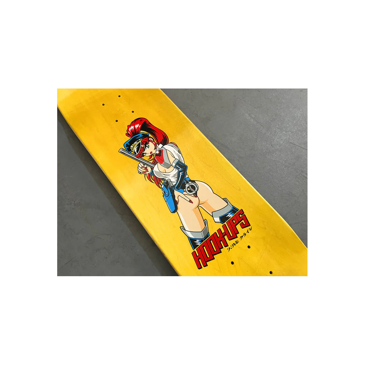 Hook Ups Skateboard Deck Supercop 8.25" x 32.25" - Image 3