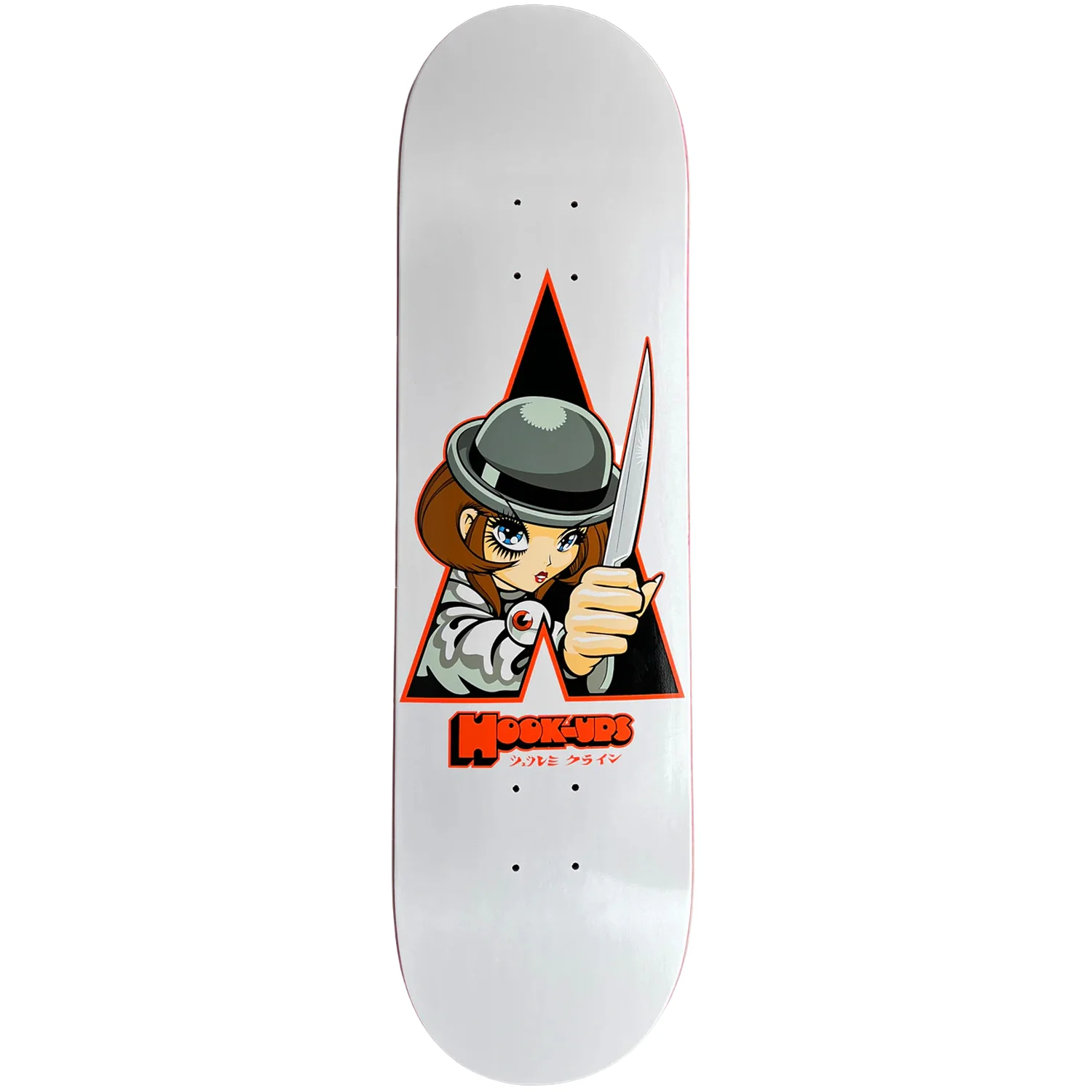 Hook Ups Skateboard Deck Ultraviolence 8.25" x 32.25"
