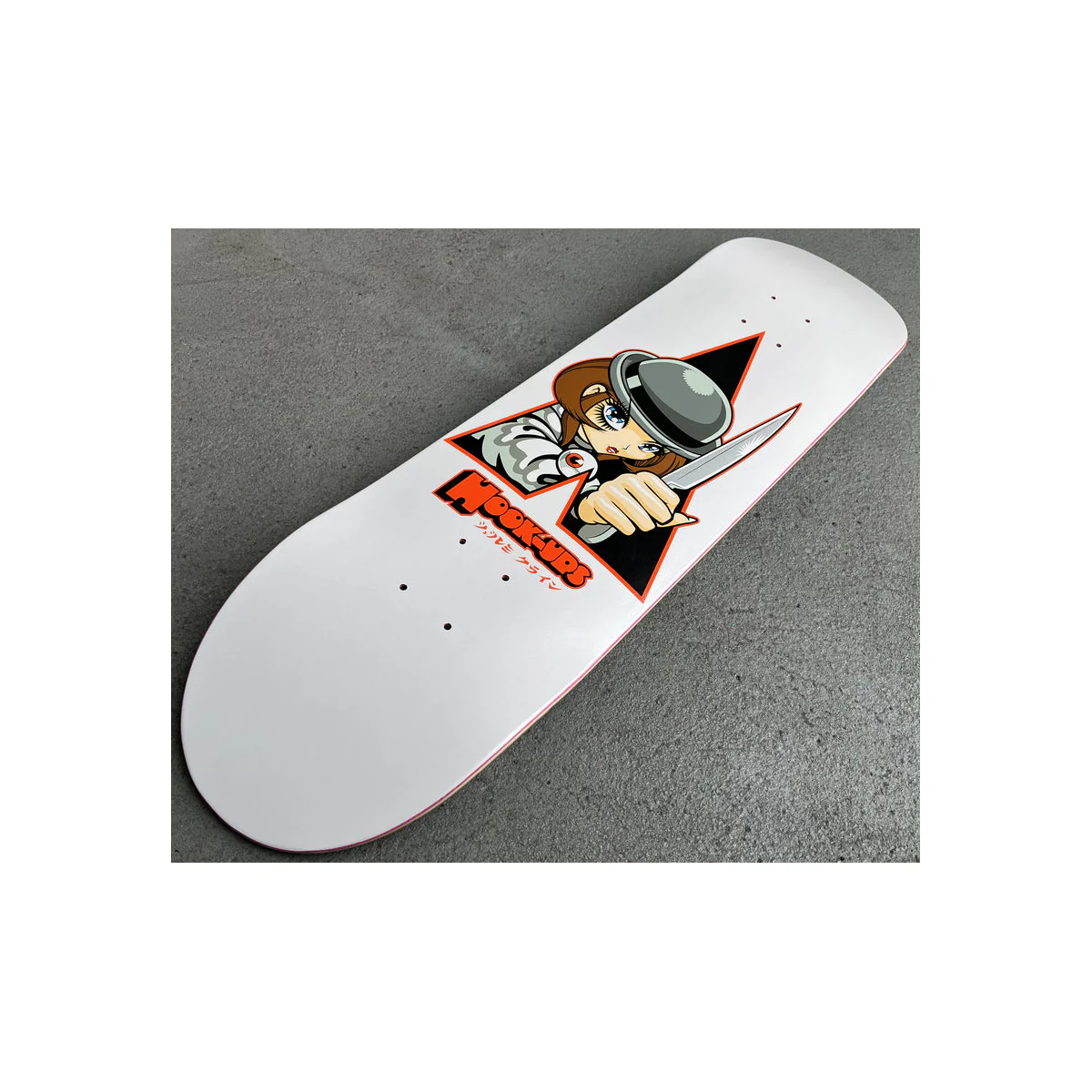 Hook Ups Skateboard Deck Ultraviolence 8.25" x 32.25" - Image 5
