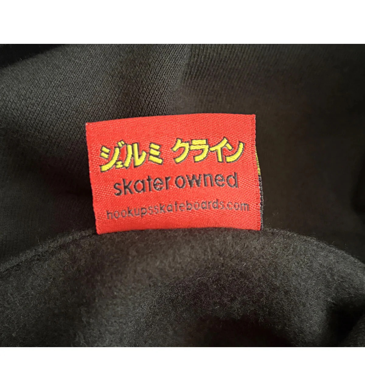 Hook Ups Skateboards Hoody Evil Alice Black - Image 5