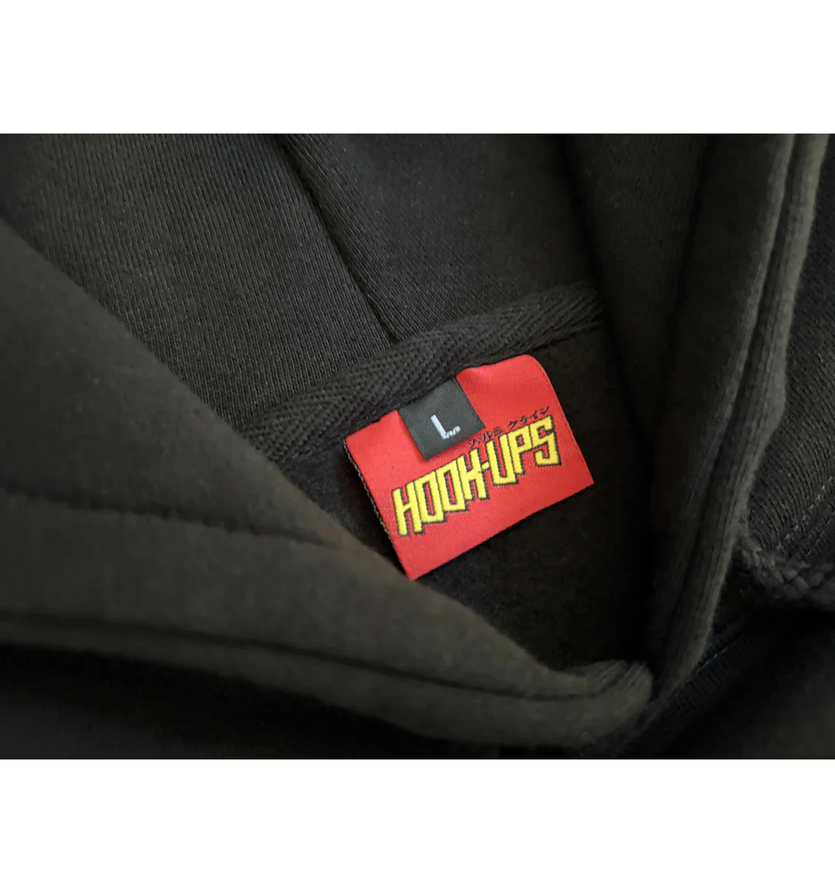 Hook Ups Skateboards Hoody Misaki Black - Image 4