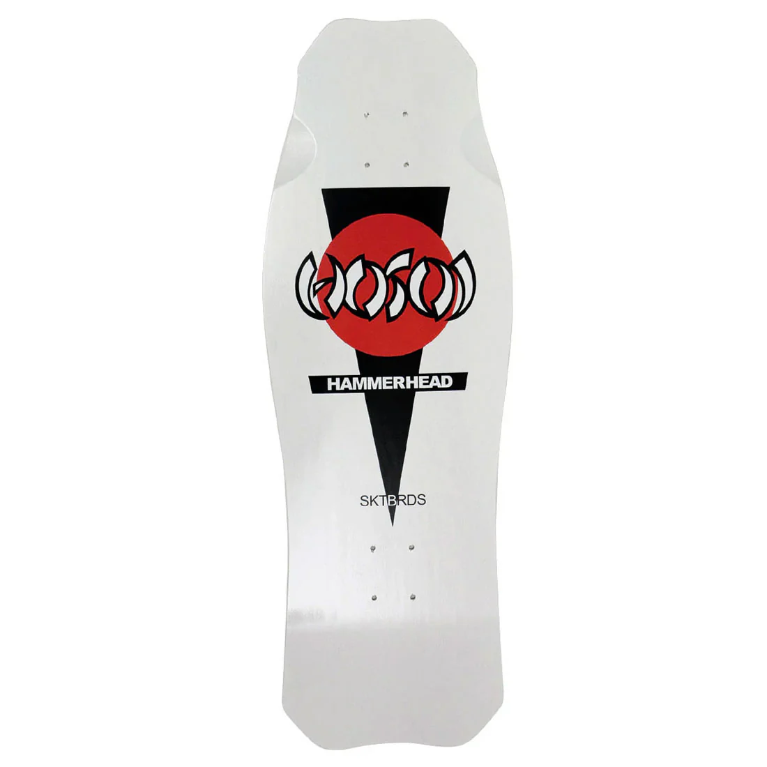Hosoi Skateboard Deck OG Hammerhead White 10.5" x 31" Old School