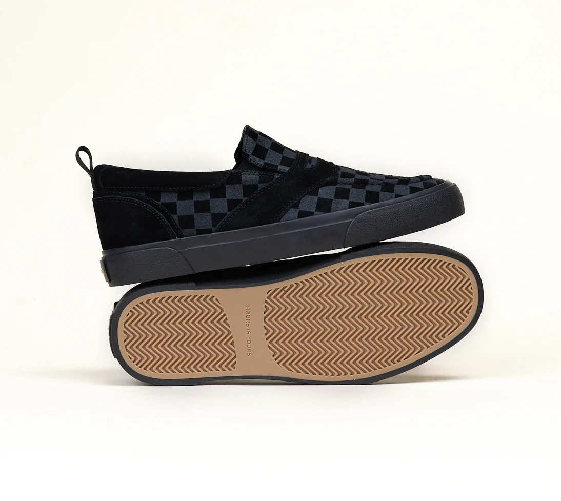 Hours is Yours Skateboard Shoes Cohiba SL30 Black/Checker - Image 4