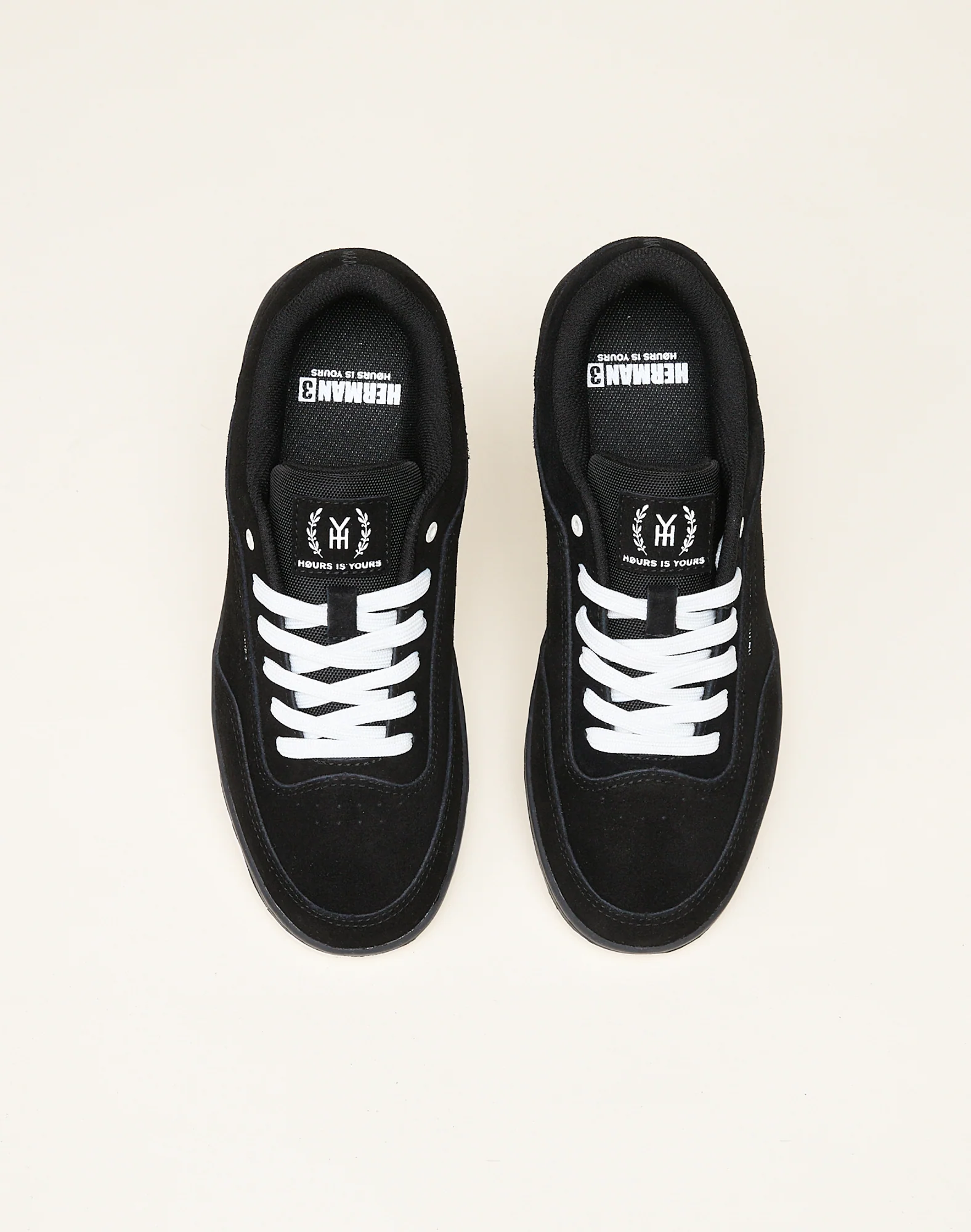 Hours is Yours Skateboard Shoes Herman 3 Black/White - Image 5