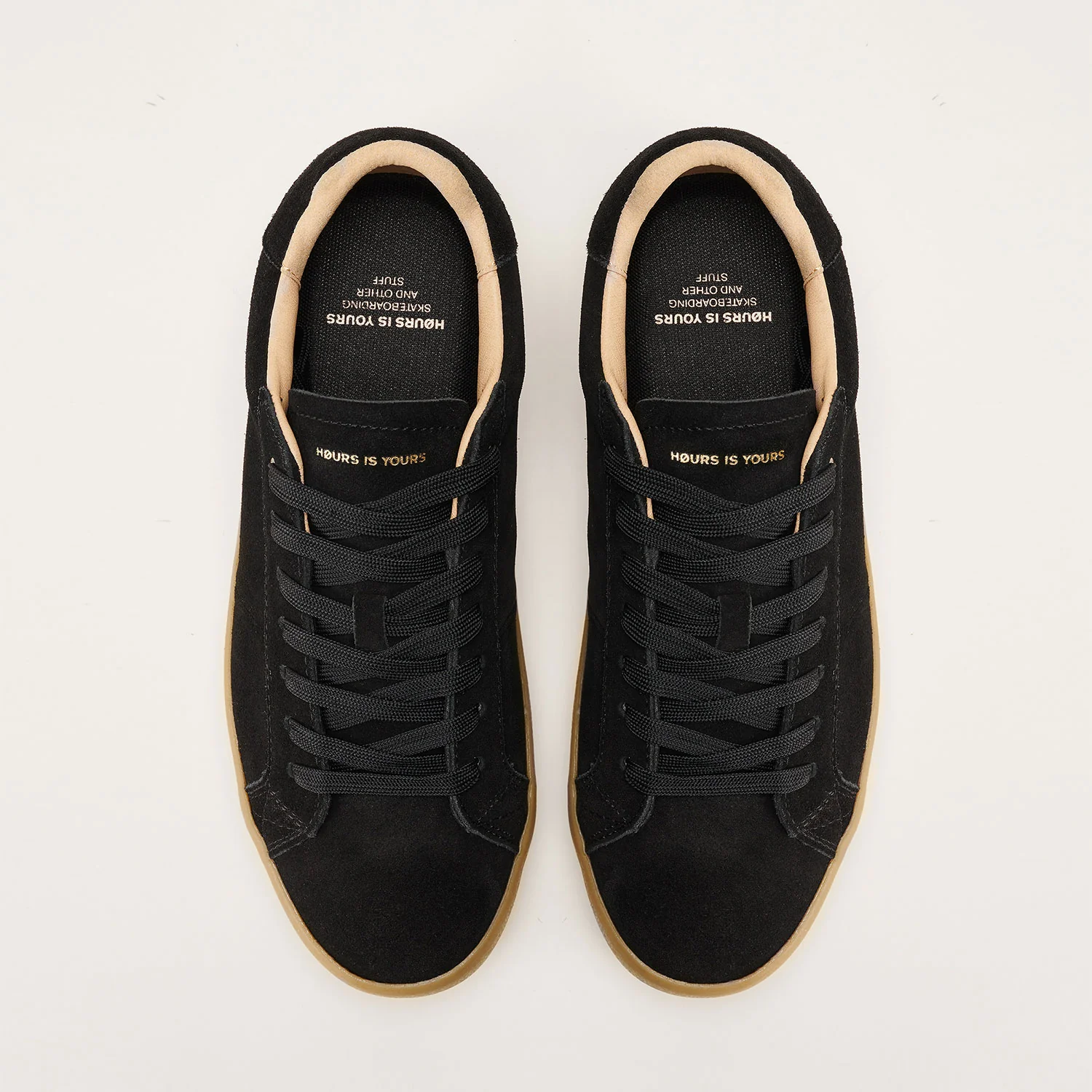 Hours is Yours Skateboard Shoes Hours C71 Black/Gum - Image 2