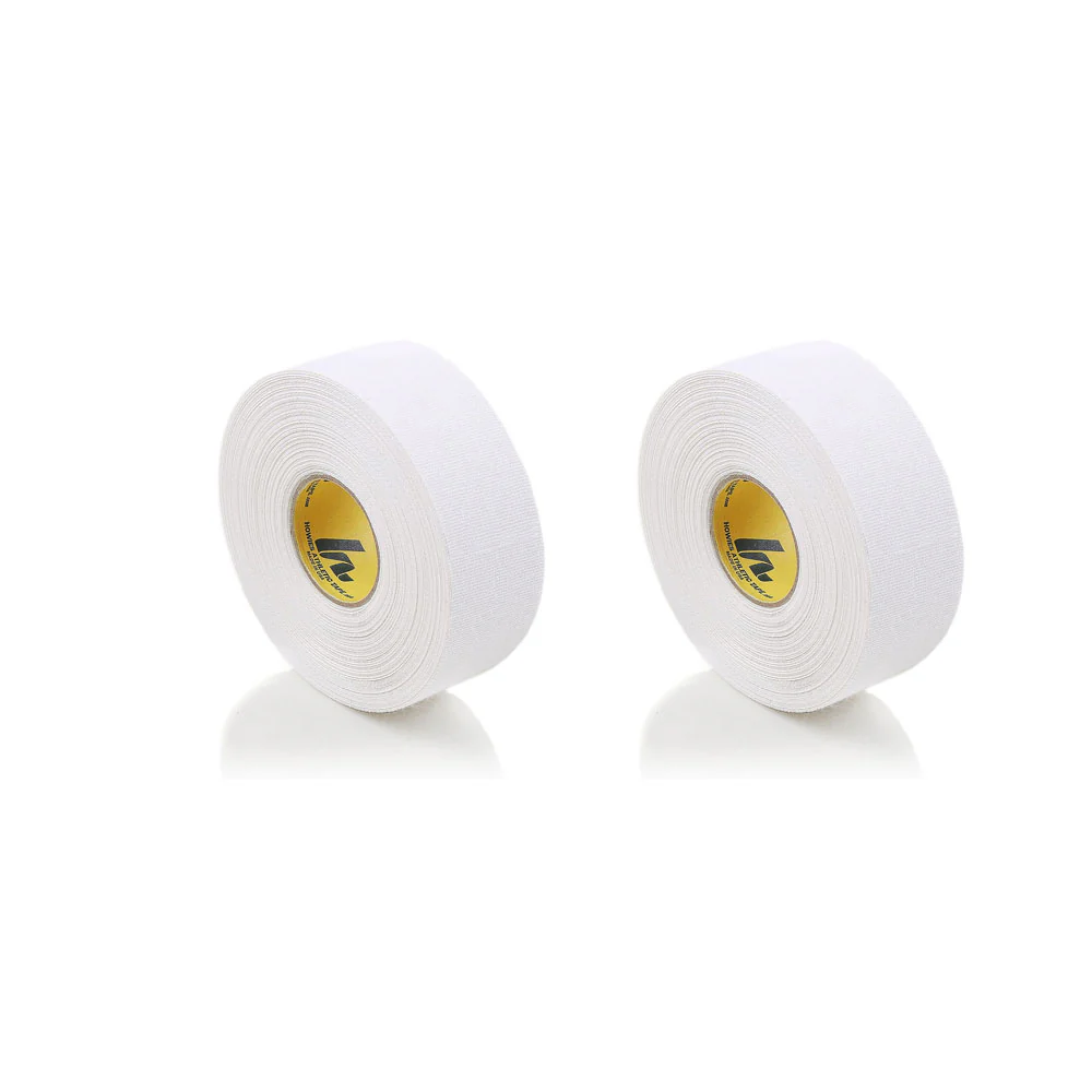 Howies Hockey Athletic Pro Grade Sports Tape - 2 Rolls - 1" x 15yd - White