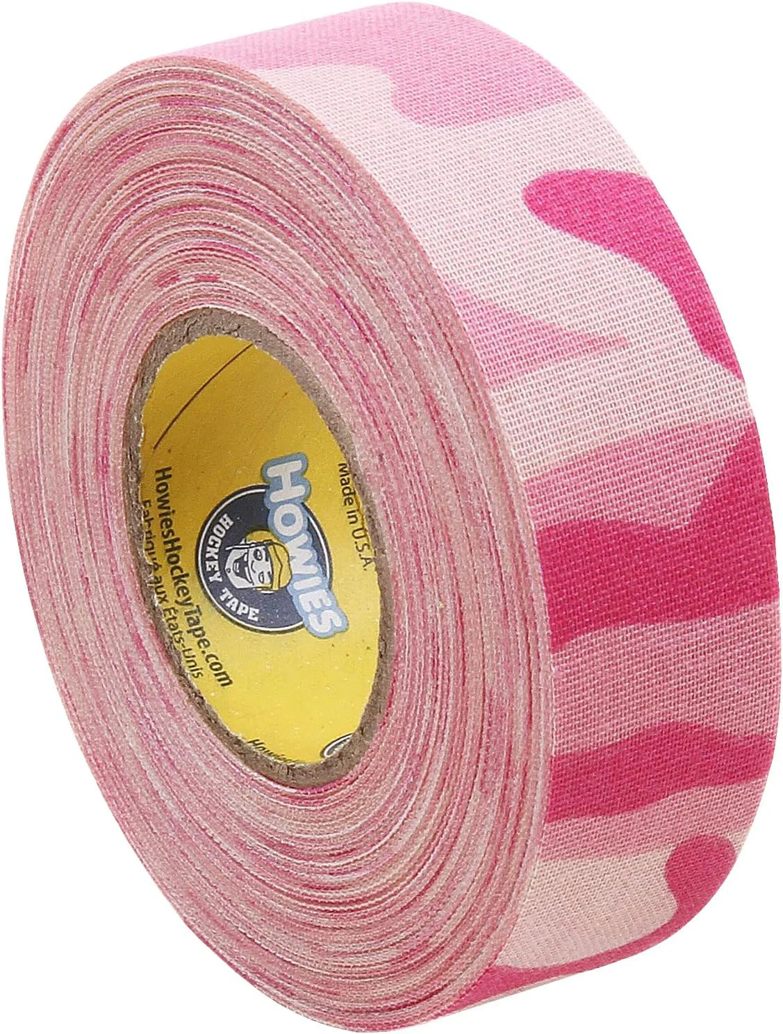 Howies Hockey Stick Tape Premium Colored Pink Camo 1" x 25yd (75')