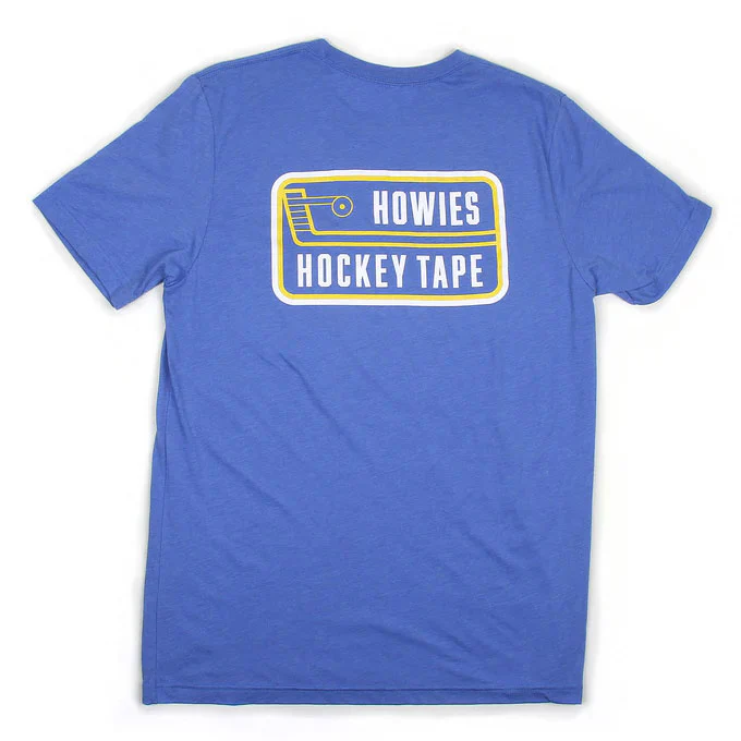 Howies Hockey Tape Shirt Heel to Toe Sky Blue M - Image 2