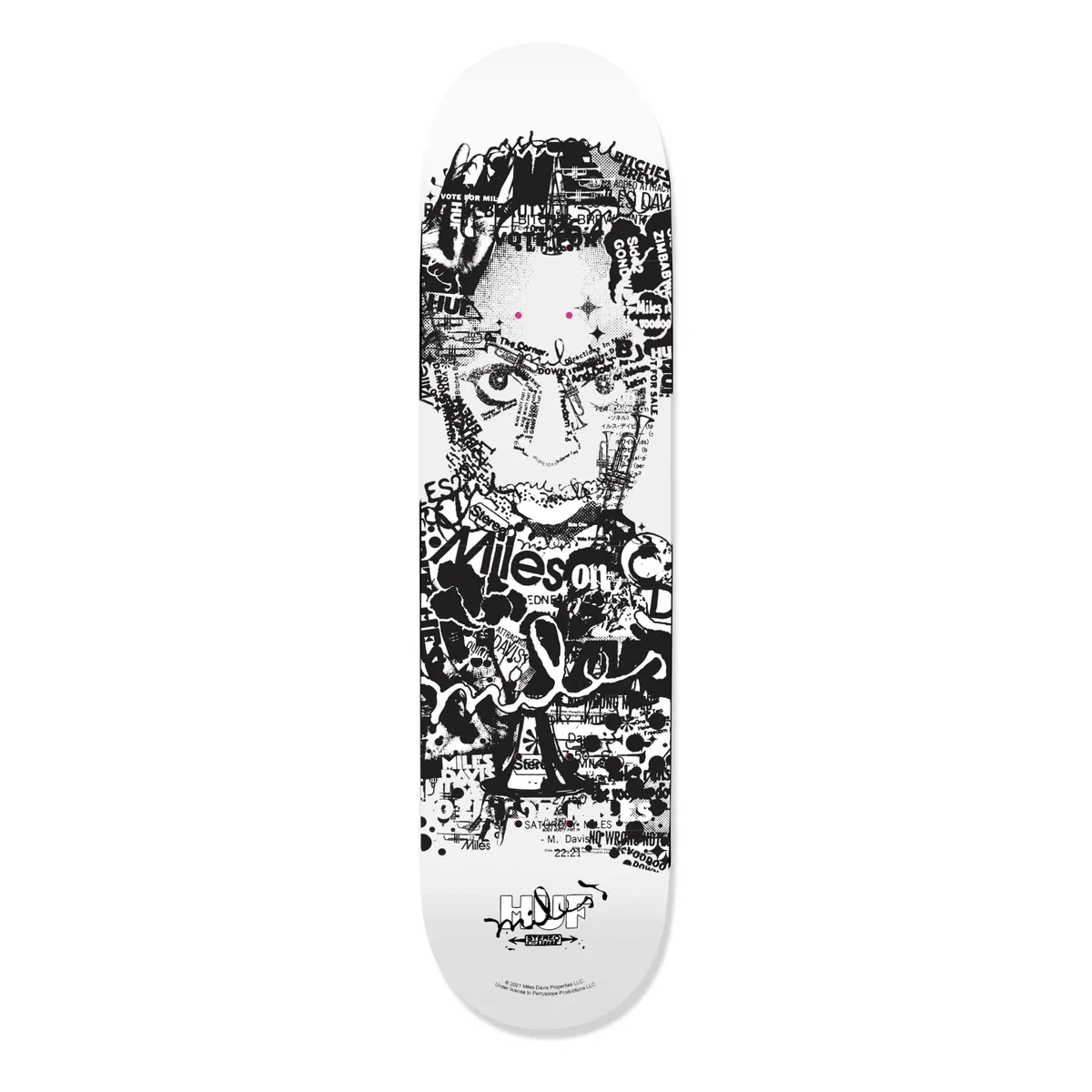 Huf Deck Vote for Miles Davis 8.25"