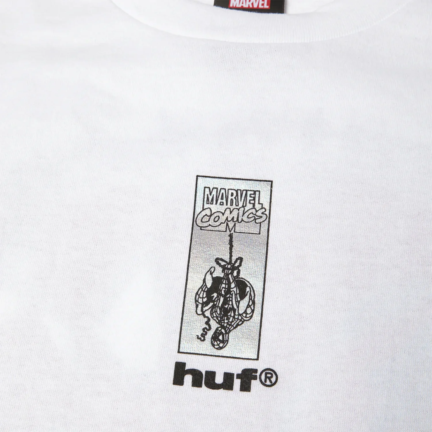Huf X Marvel Spider-Man Arachknight T-Shirt White - Image 3