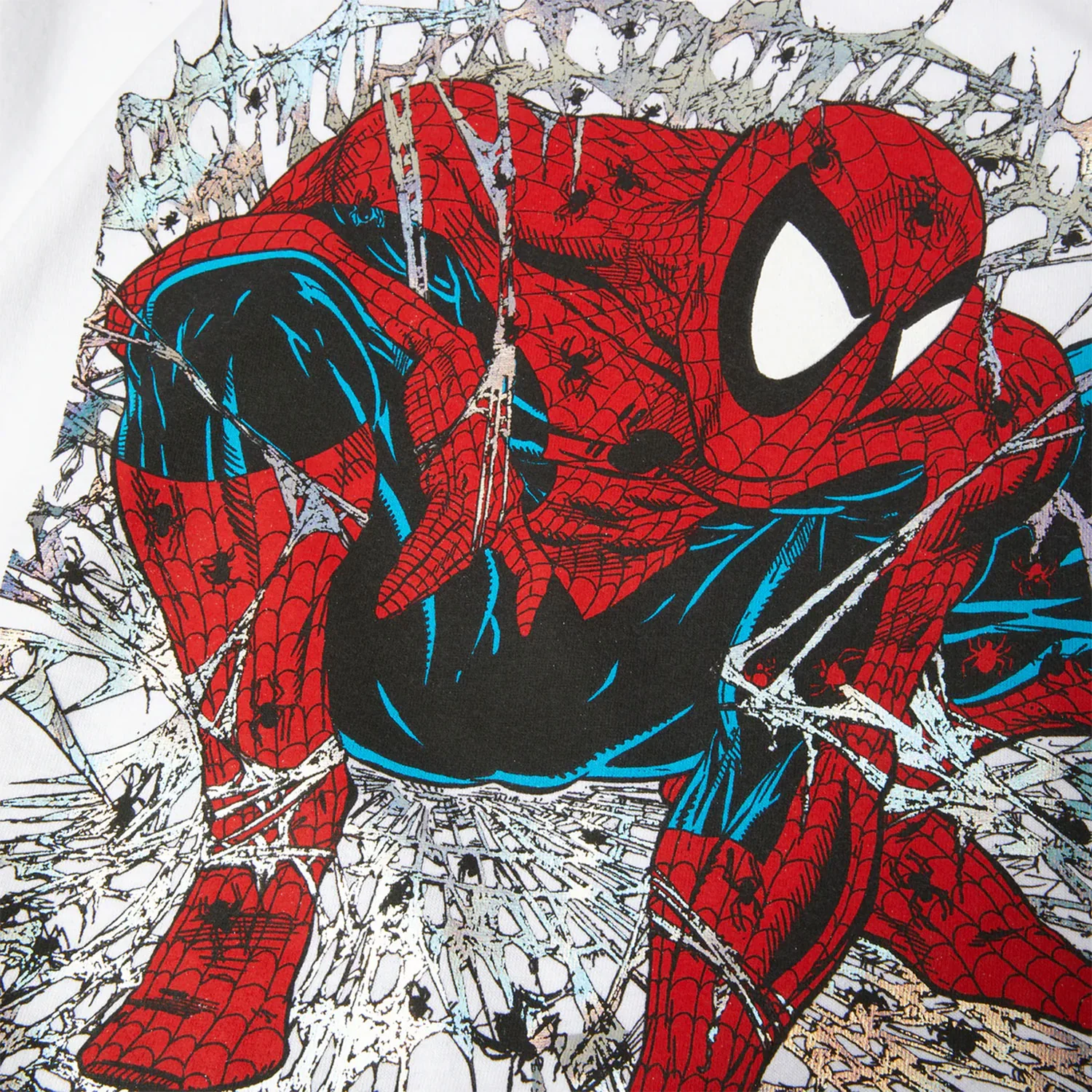 Huf X Marvel Spider-Man Arachknight T-Shirt White - Image 4