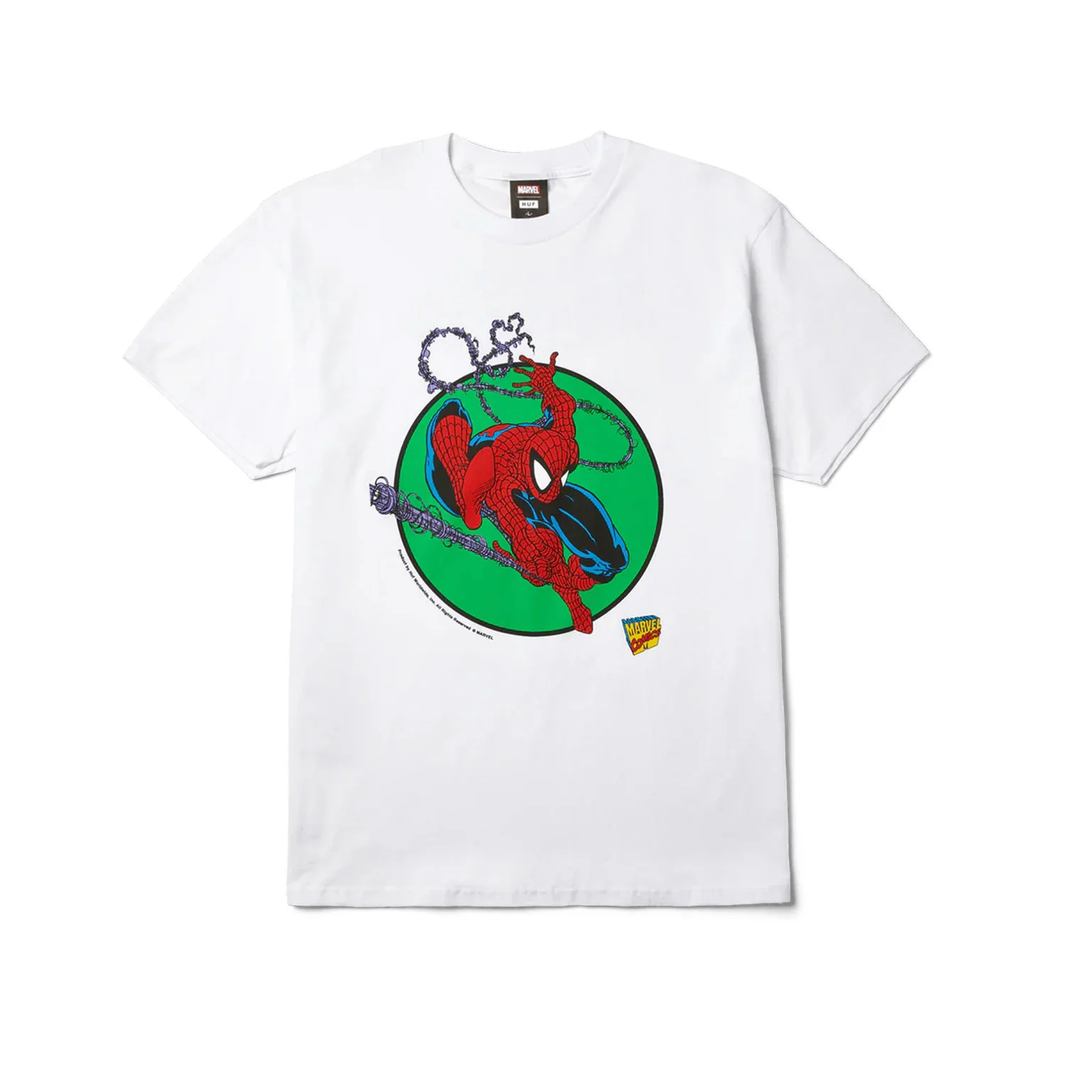 Huf X Marvel Spider-Man Three Hundred T-Shirt White