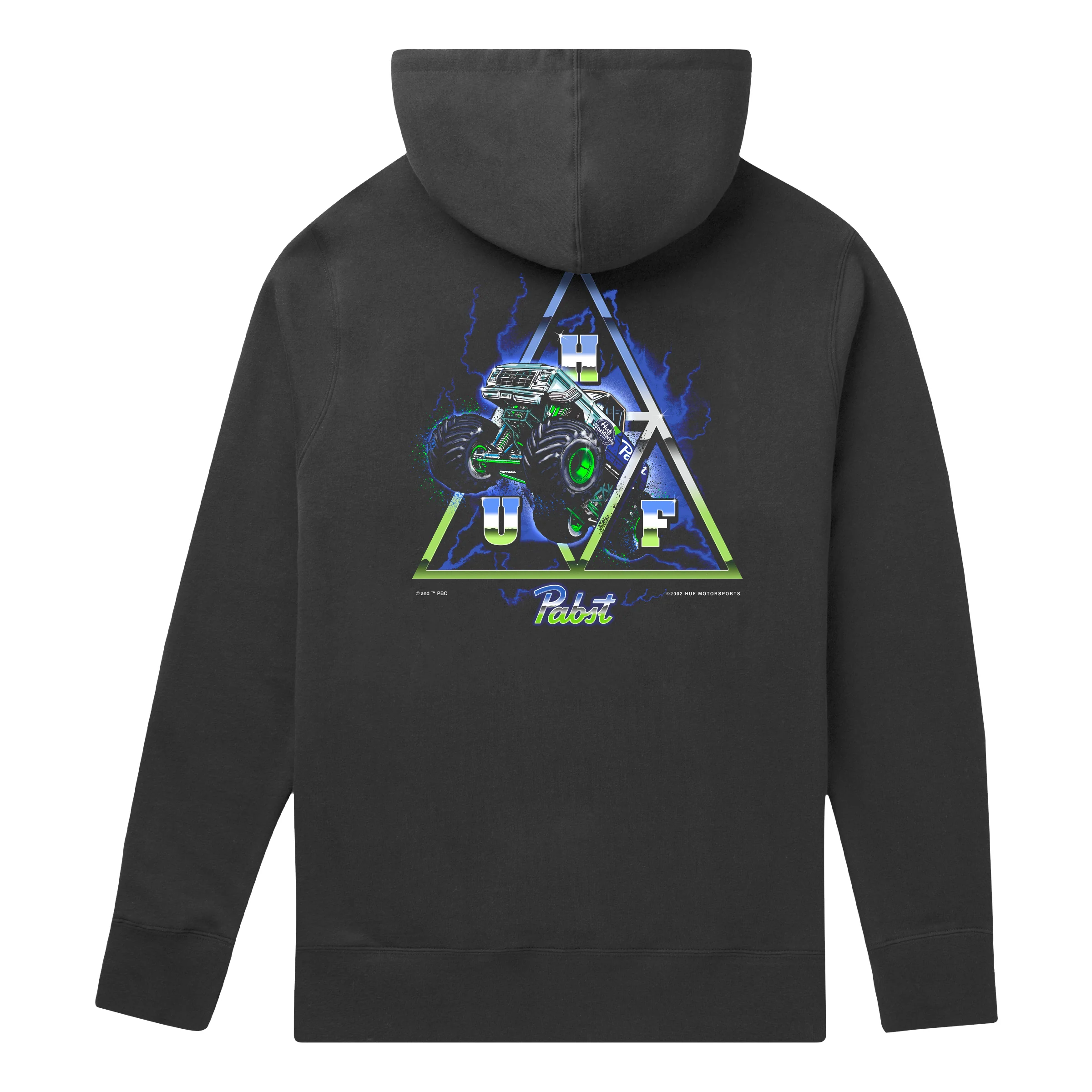 Huf x PBR Hoodie Pabst TT Black