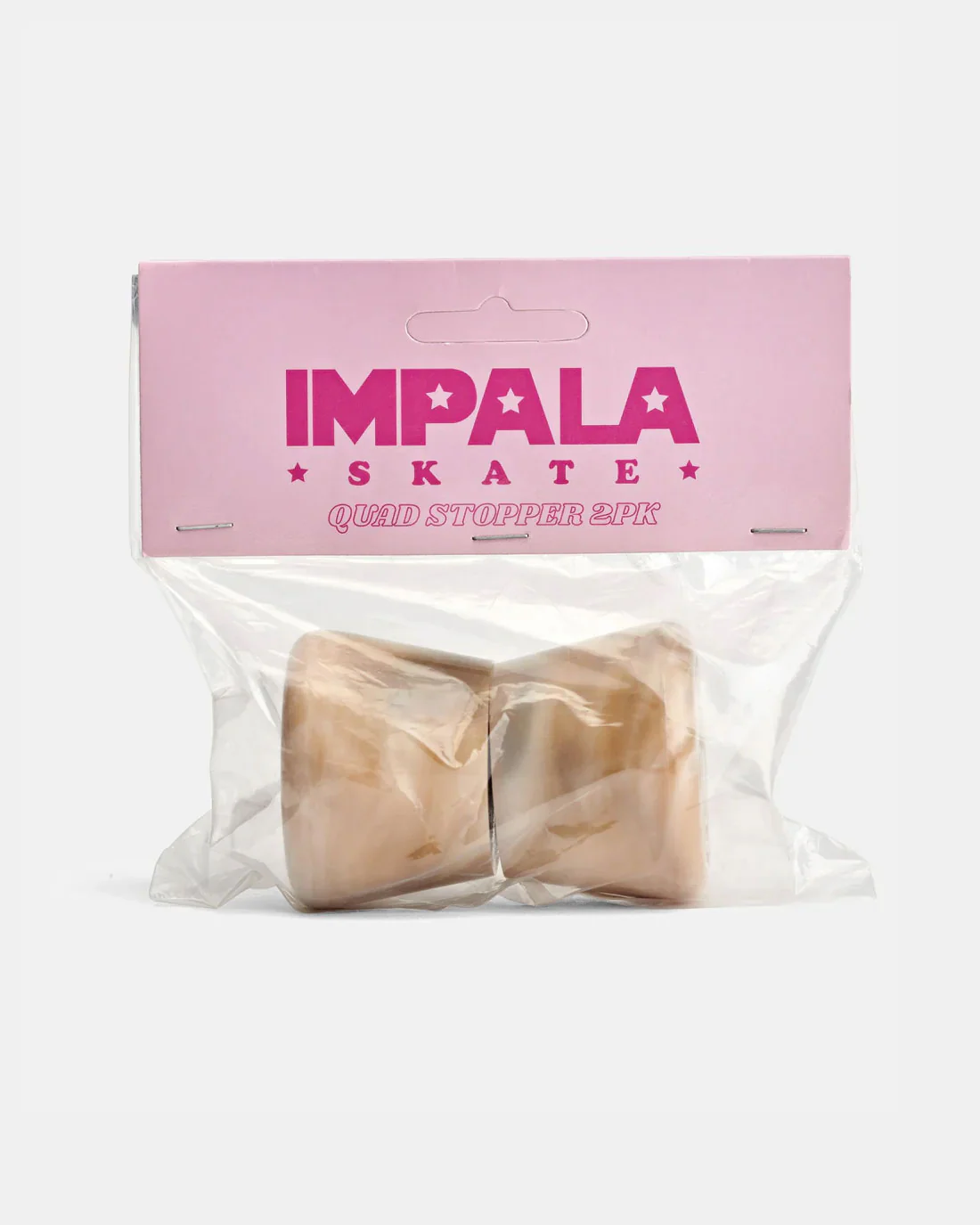 Impala Rollerskates 2-Pack Quad Stoppers with Bolts Marawa Rose Gold - Image 3