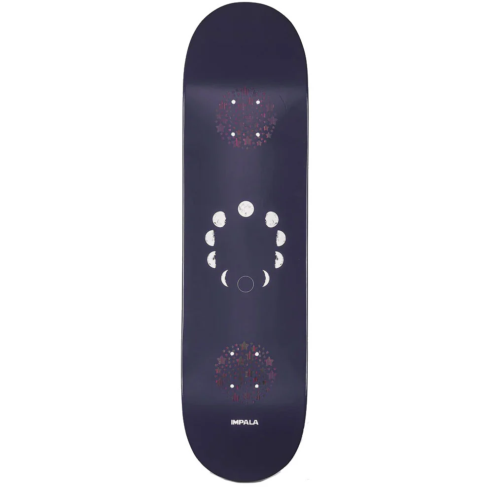 Impala Skateboard Deck Celestial Impact Construction Lunar 8.25" x 32"