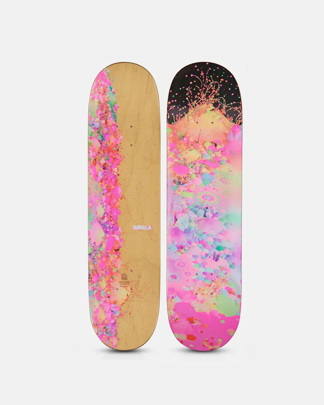 Impala Skateboard Deck Pip and Pop Candy Mountain 8.25" x 32" - Image 2