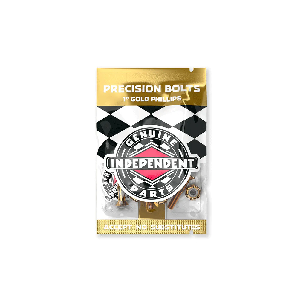 Independent Hardware 1" Phillips Black/Gold