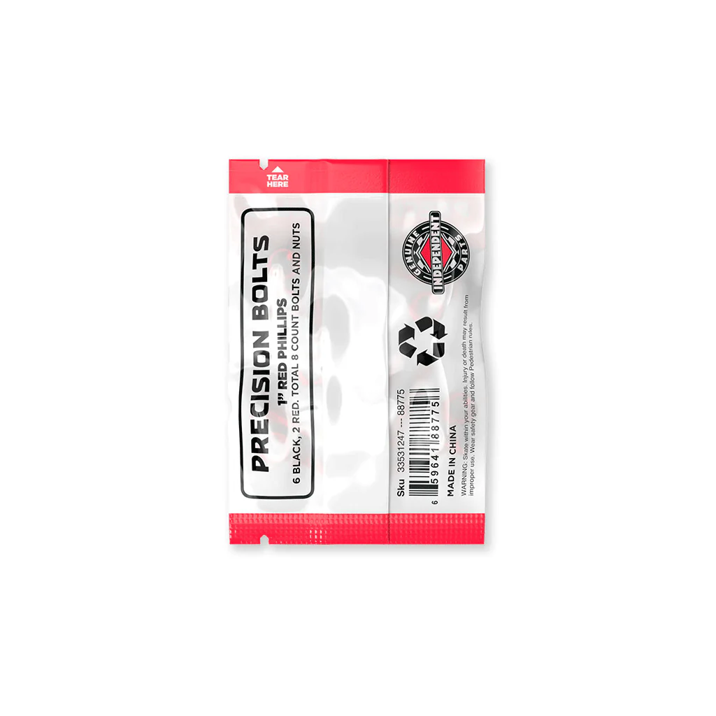 Independent Hardware 1" Phillips Black/Red - Image 2