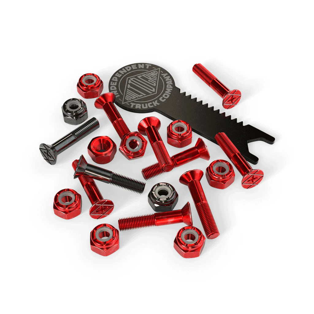 Independent Hardware 1" Phillips Red/Black with Tool - Image 3