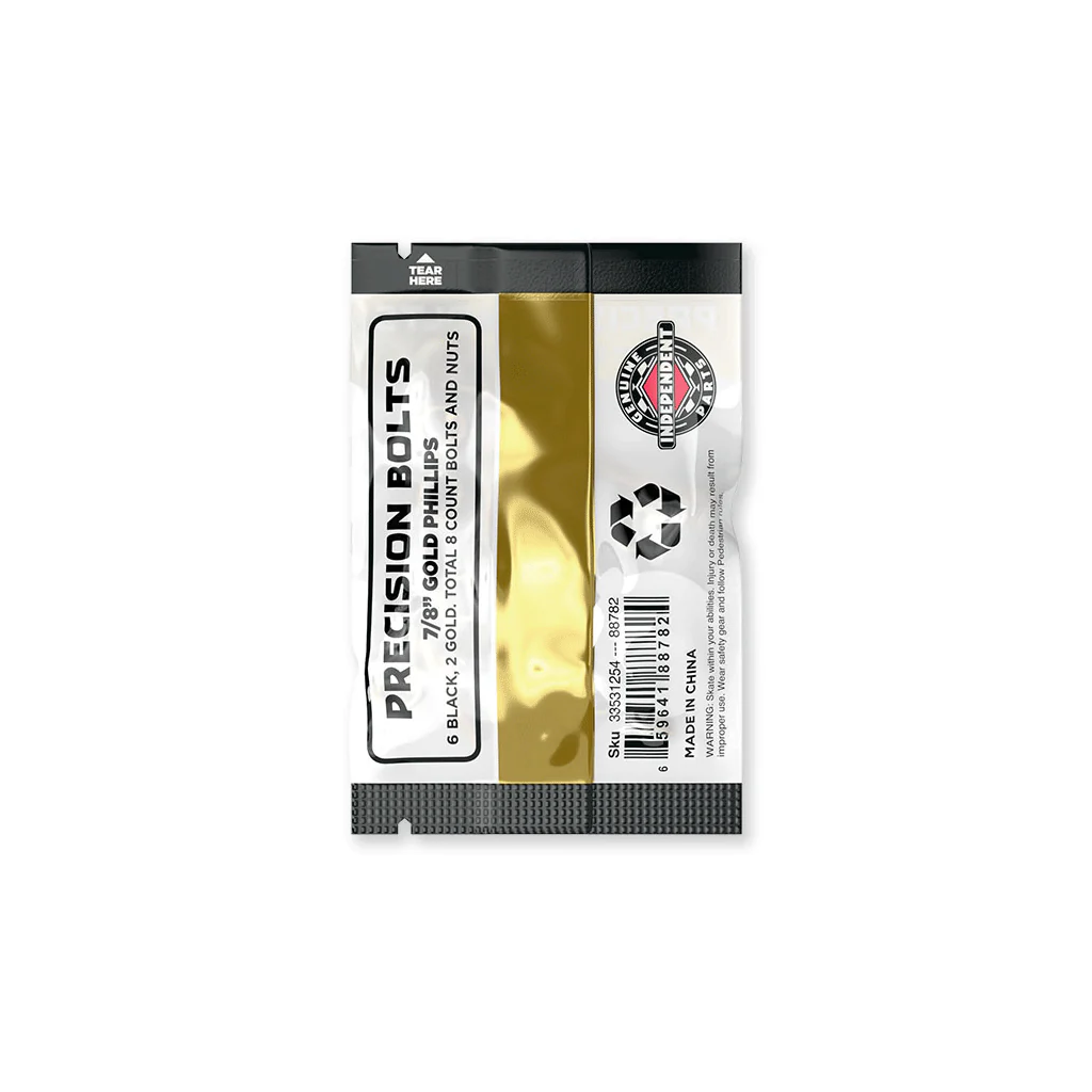 Independent Hardware 7/8" Phillips Black/Gold - Image 2