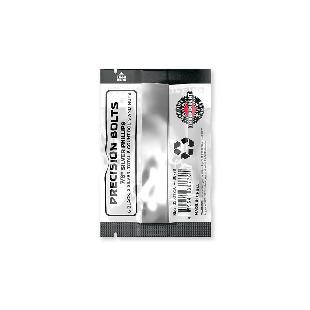 Independent Hardware 7/8" Phillips Black/Silver - Image 2