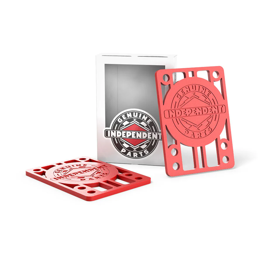 Independent Risers 1/8" Red
