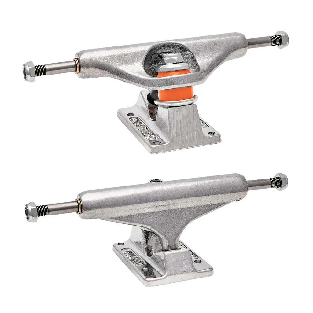 Independent Skateboard Trucks 129 (7.6") Powell Dragon Formula 54mmx32mm, Reds - Image 2