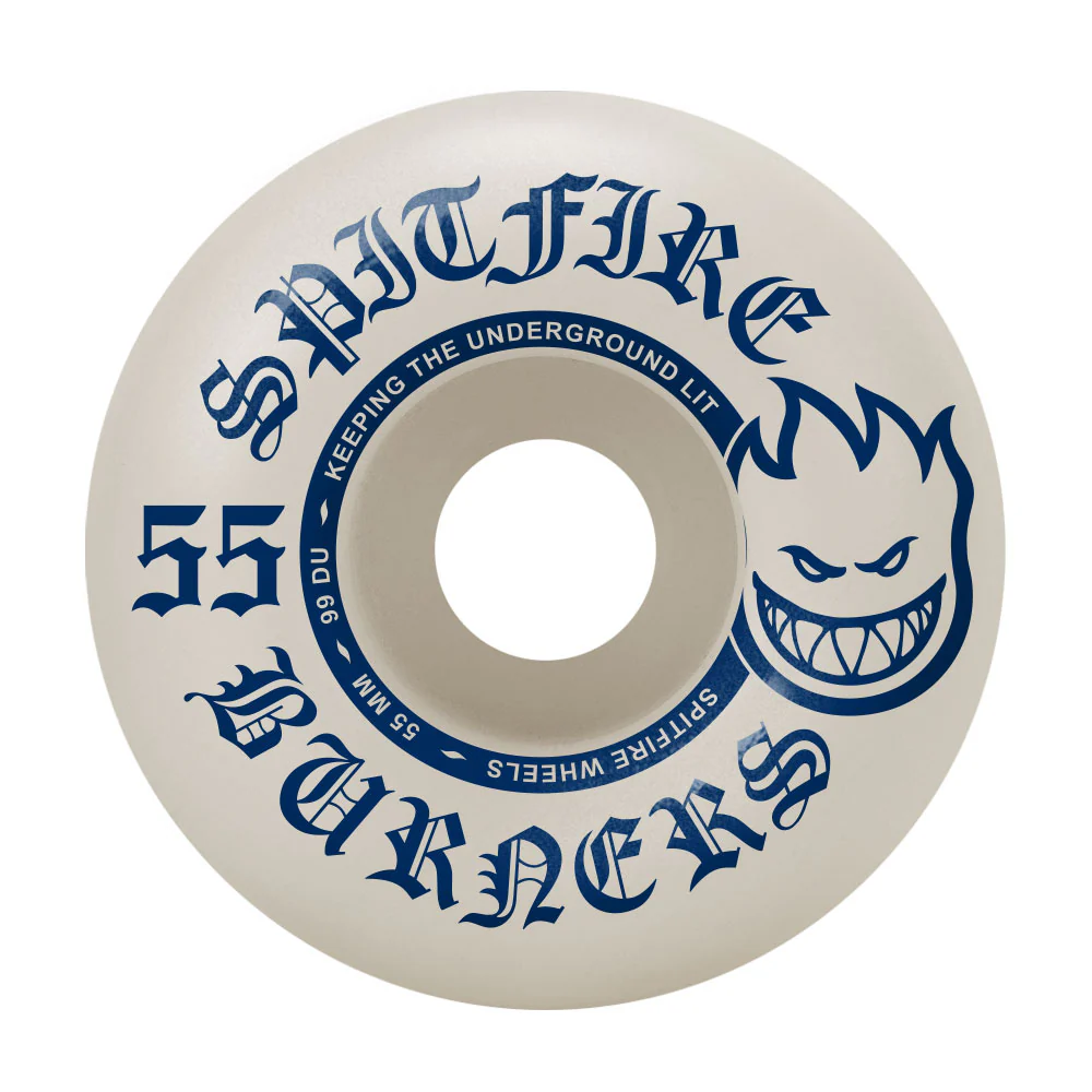 Independent Skateboard Trucks 129 Mid + 55mm Spitfire Burners Wheels, Bones Bearings - Image 3