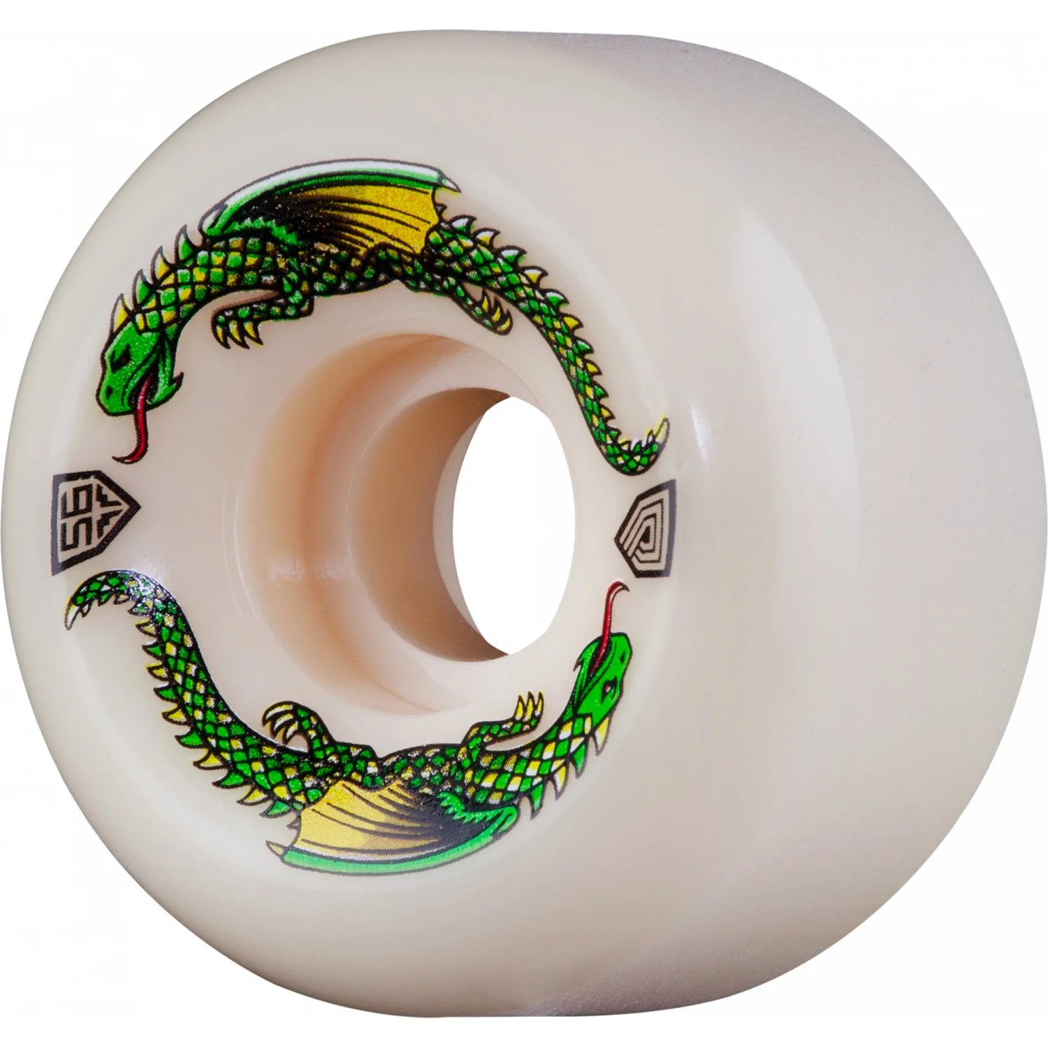 Independent Skateboard Trucks 144 (8.25")Powell Dragon Formula 56mmx36mm Package - Image 3