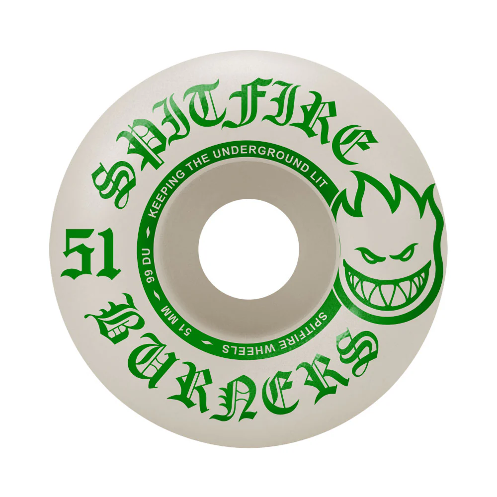 Independent Skateboard Trucks 149 Mid + 51mm Spitfire Burners Wheels, Bones Bearings - Image 3