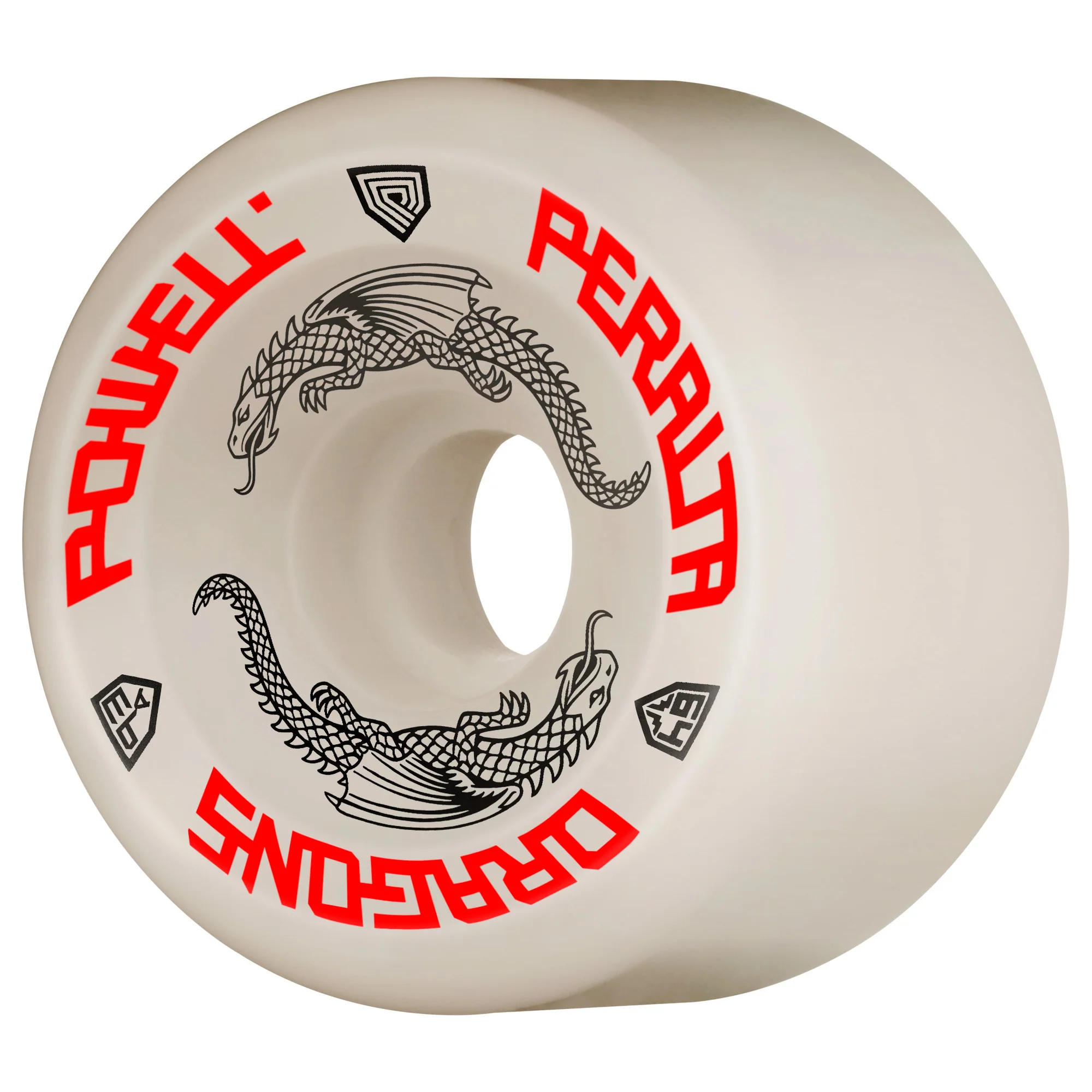 Independent Skateboard Trucks 169 (9.125") Powell Dragon Formula 64mm G-Bones, Reds - Image 3