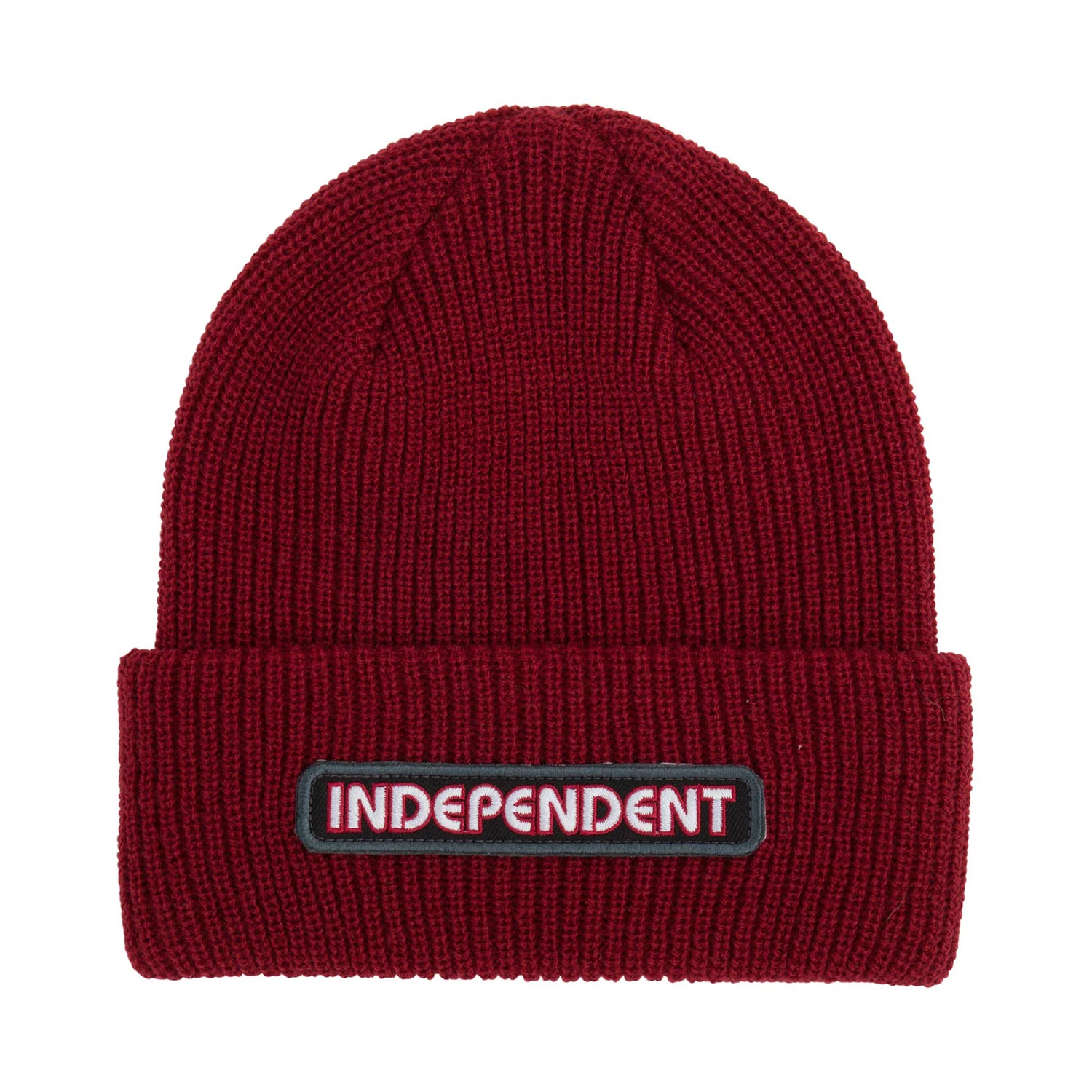 Independent Skateboard Trucks Beanie Bar Cross Groundwork Red/Blk