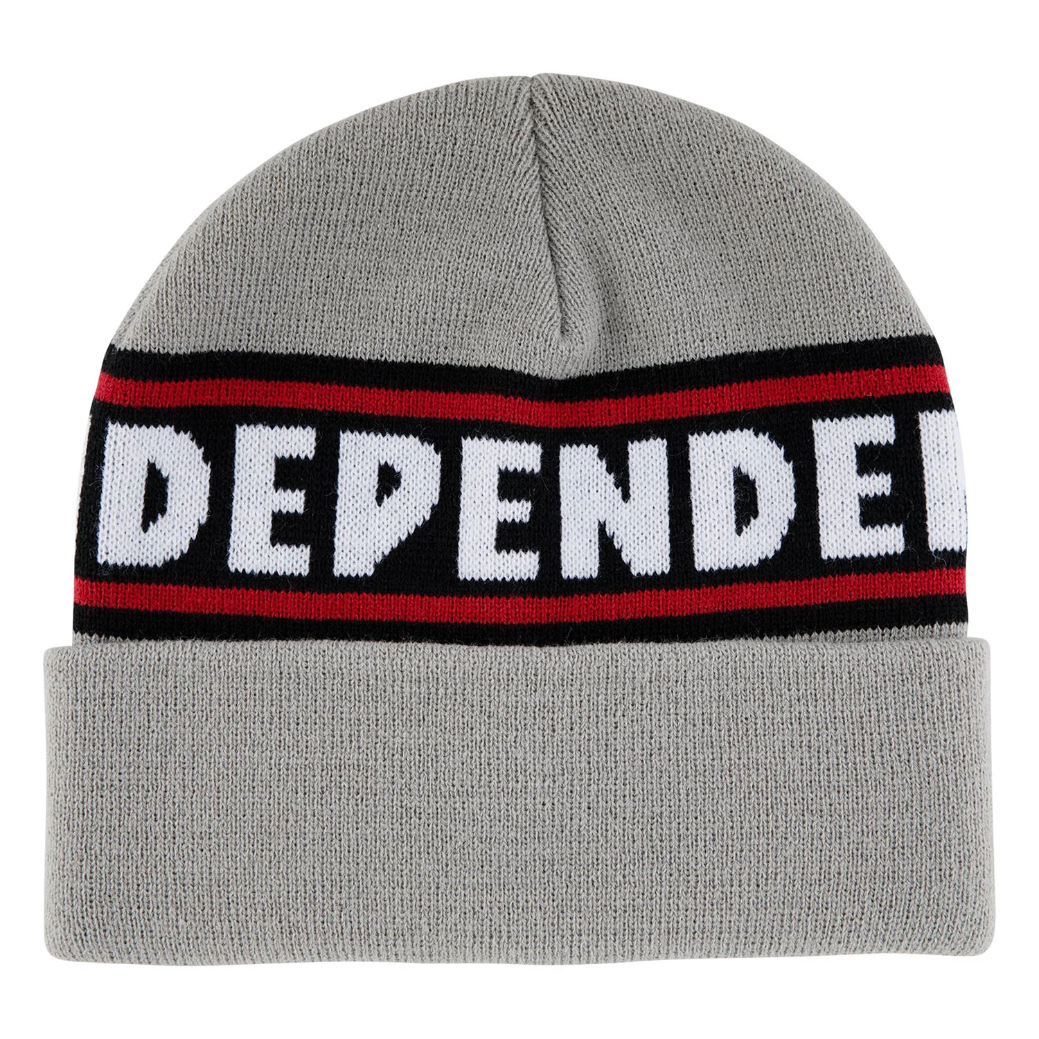 Independent Skateboard Trucks Beanie Bar Logo Grey