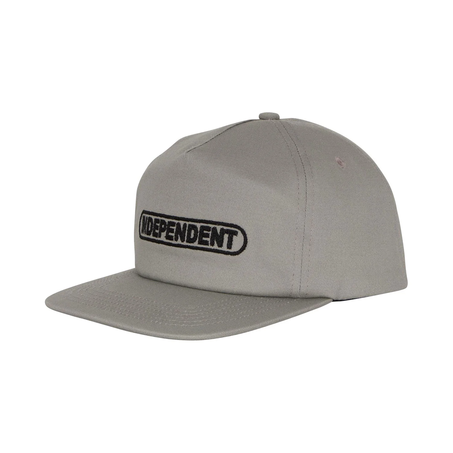 Independent Skateboard Trucks Hat Baseplate Snapbac Grey