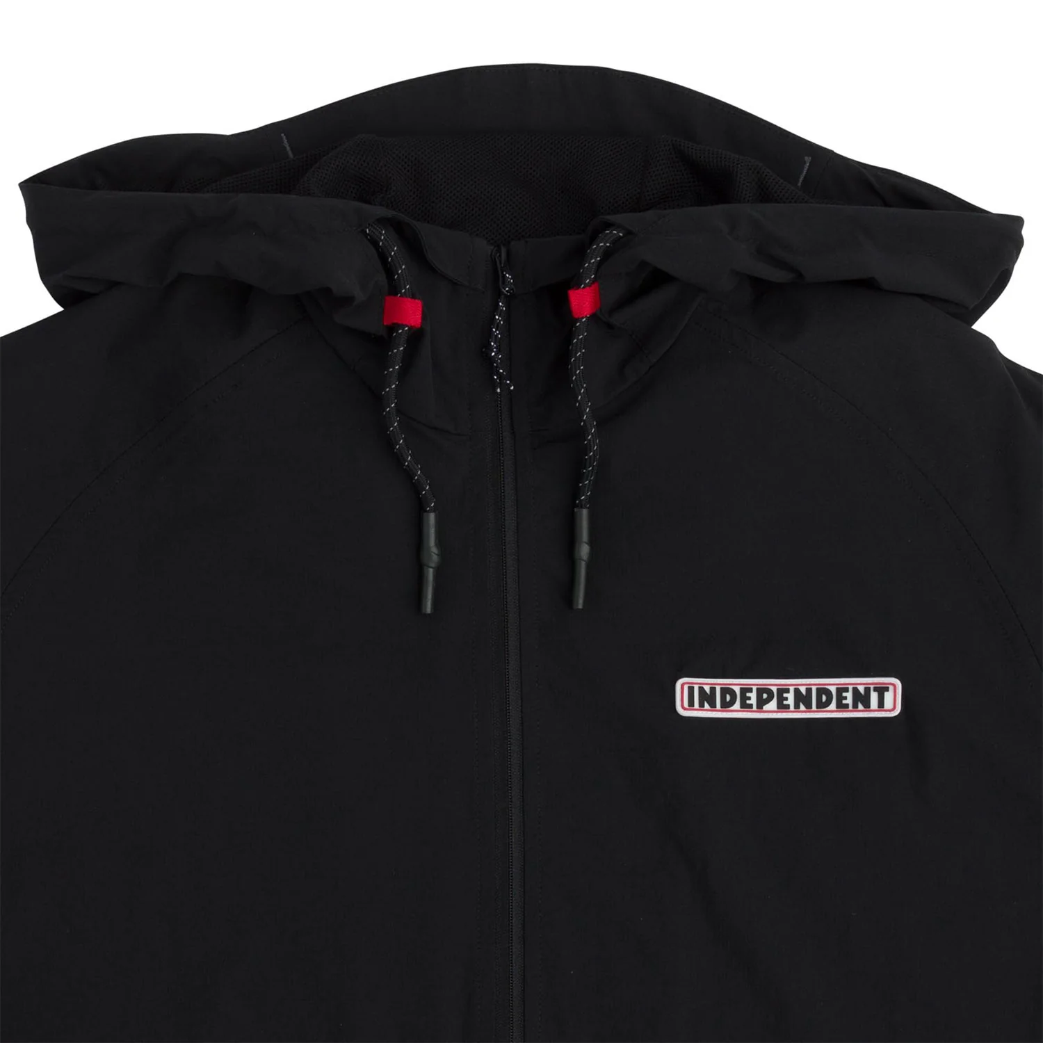 Independent Skateboards Windbreaker Heights Hooded Jacket Black - Image 3