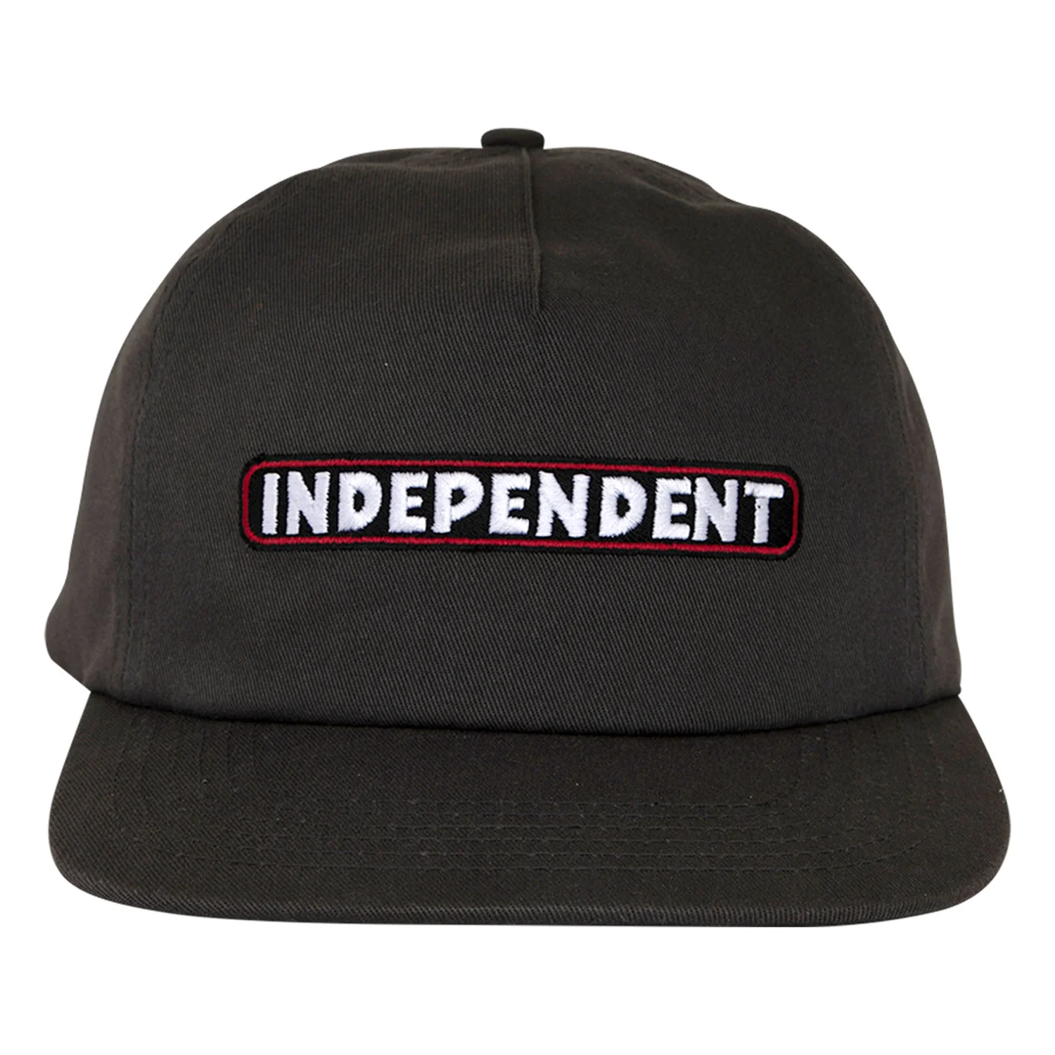 Independent Trucks Hat Bar Logo Snapback Cement - Image 3