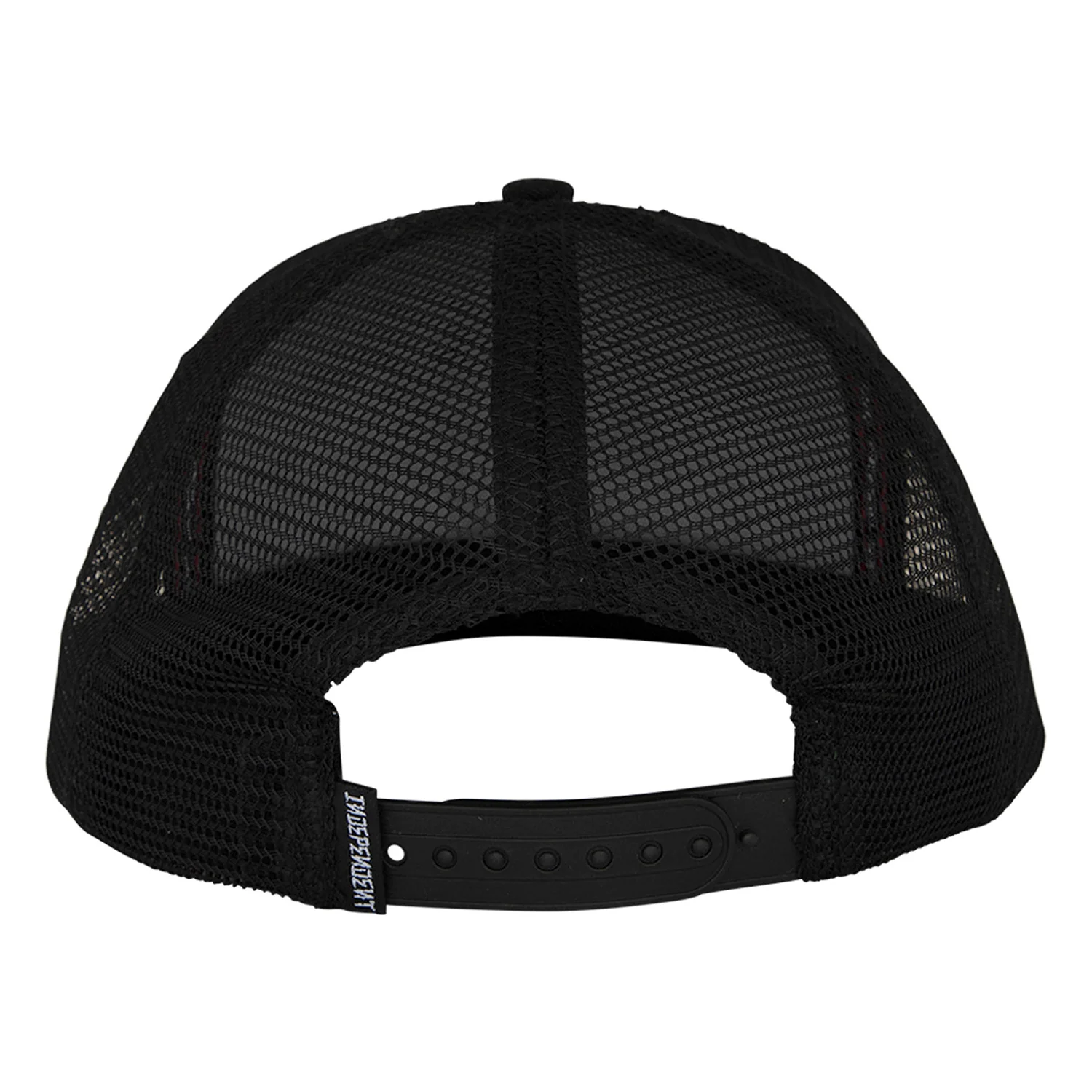 Independent Trucks Hat Dressen Skull Rose Snapback White/Black - Image 2