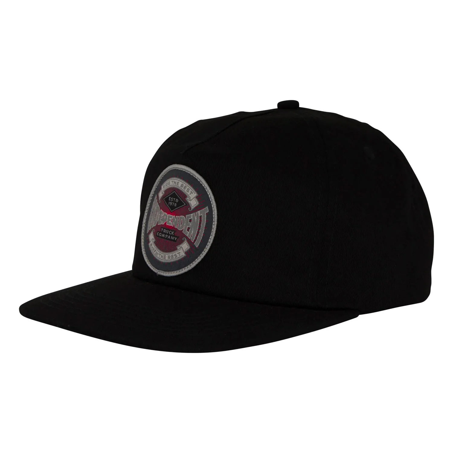 Independent Trucks Hat Established 78 Strapback Unstructured Black