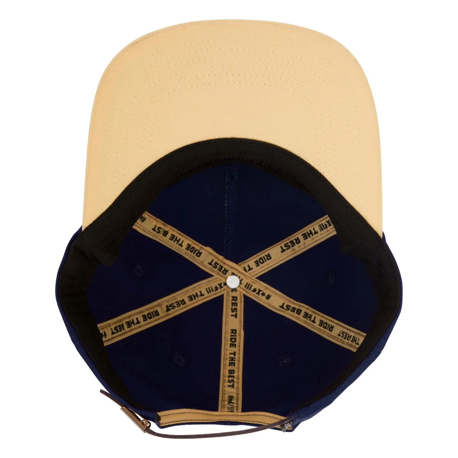 Independent Trucks Hat Established 78 Strapback Unstructured Stone Blue/Cream - Image 4