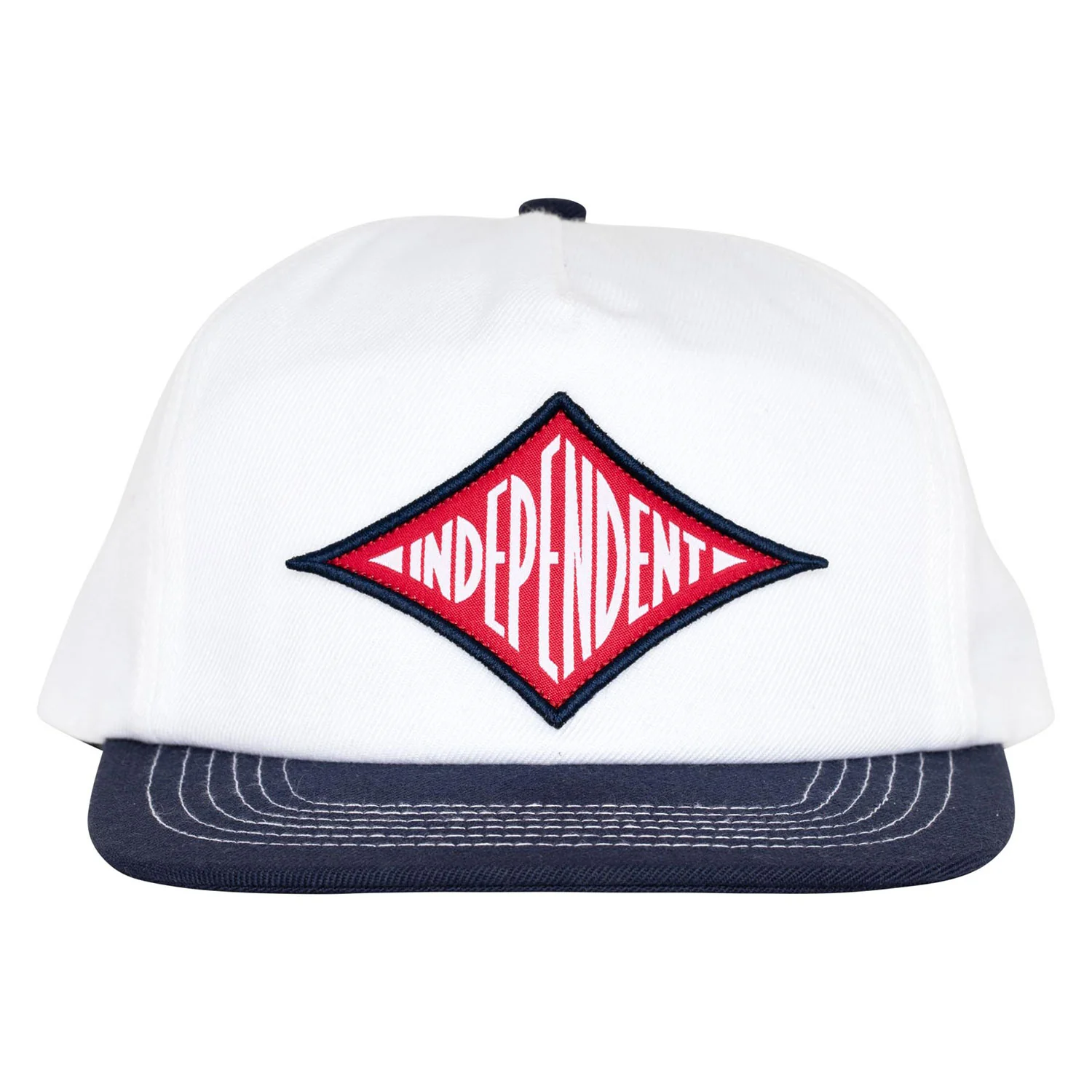 Independent Trucks Hat RTB Pilot Snapback White - Image 3