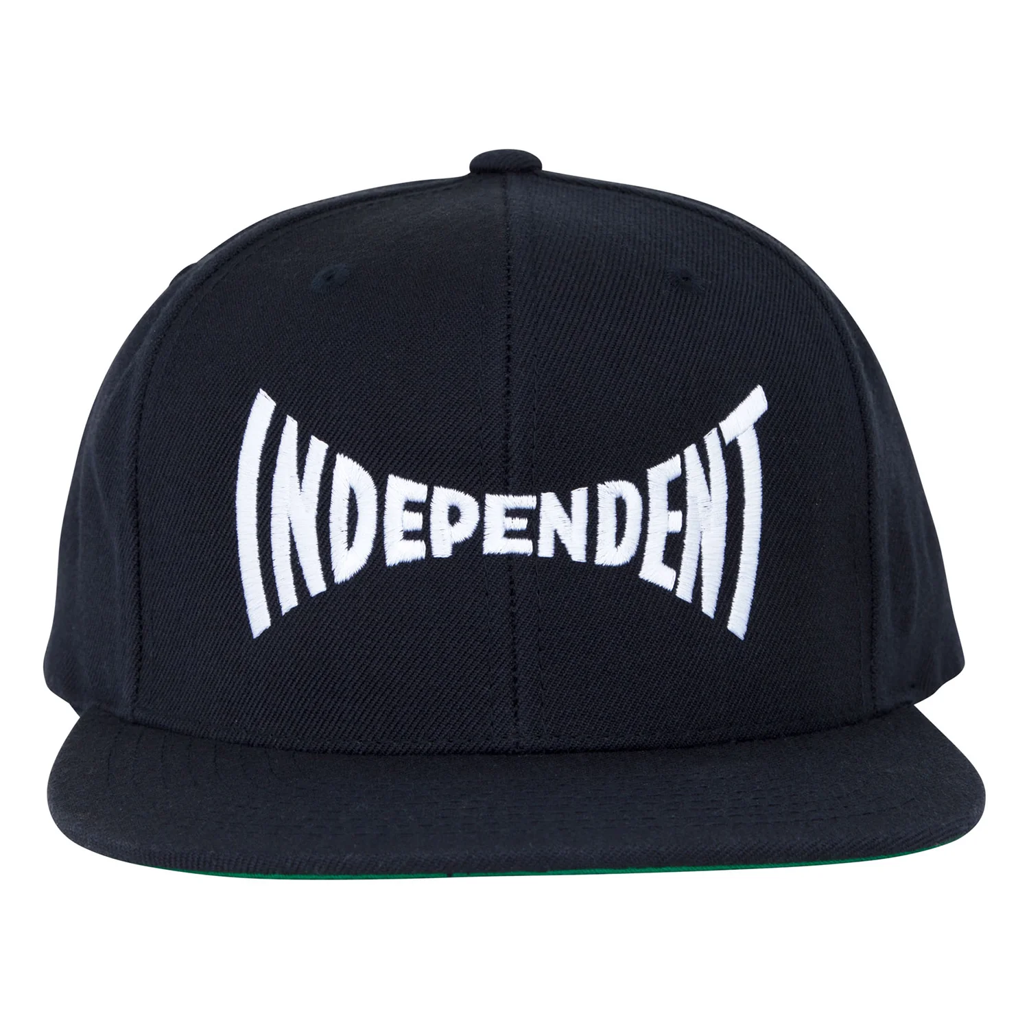 Independent Trucks Hat Span Embroidered Snapback Dark Navy/White - Image 3