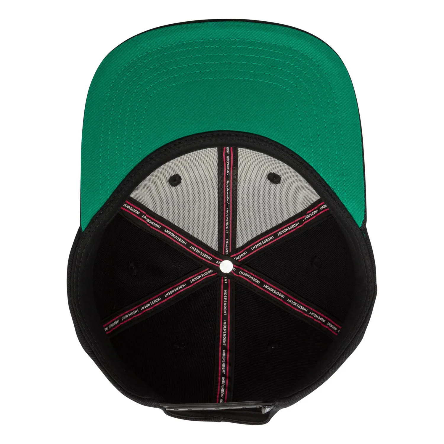 Independent Trucks Hat Spanning Snapback Structured Black - Image 4
