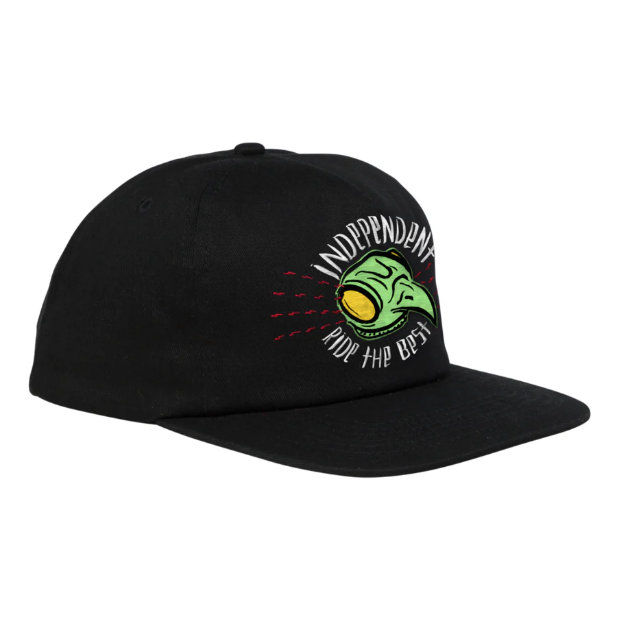 Independent Trucks Hat Tony Hawk Transmission Snapback Black - Image 2