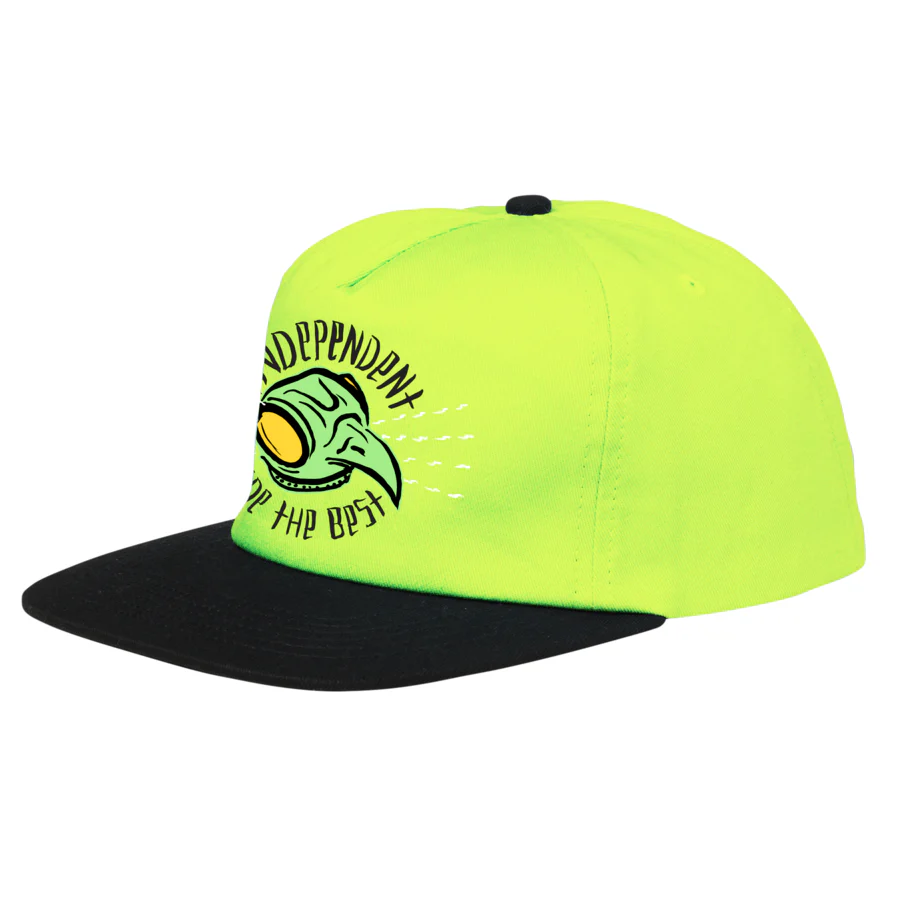 Independent Trucks Hat Tony Hawk Transmission Snapback Safety Yellow/Black