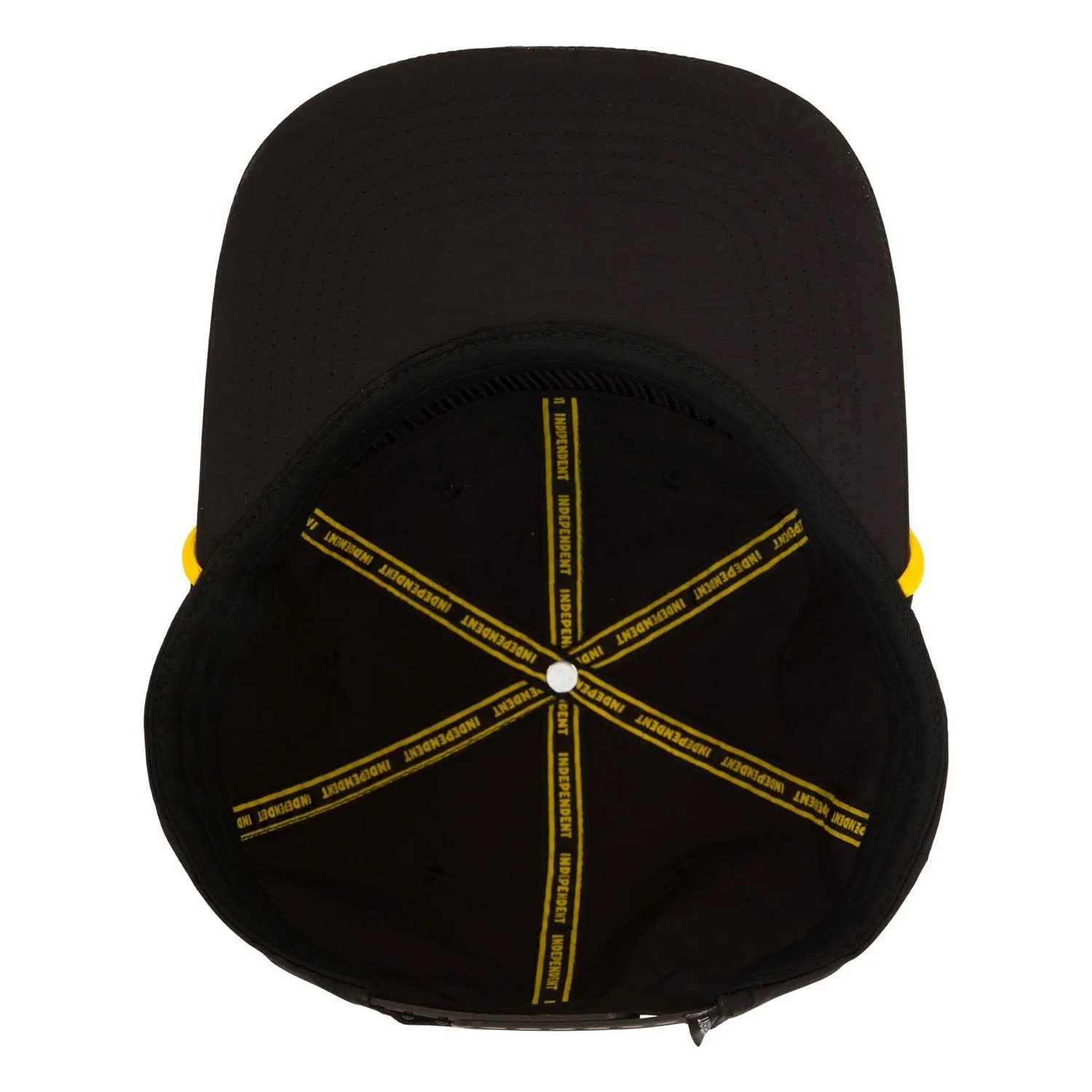 Independent Trucks Hat Vertigo Span Snapback Unstructured Black - Image 4
