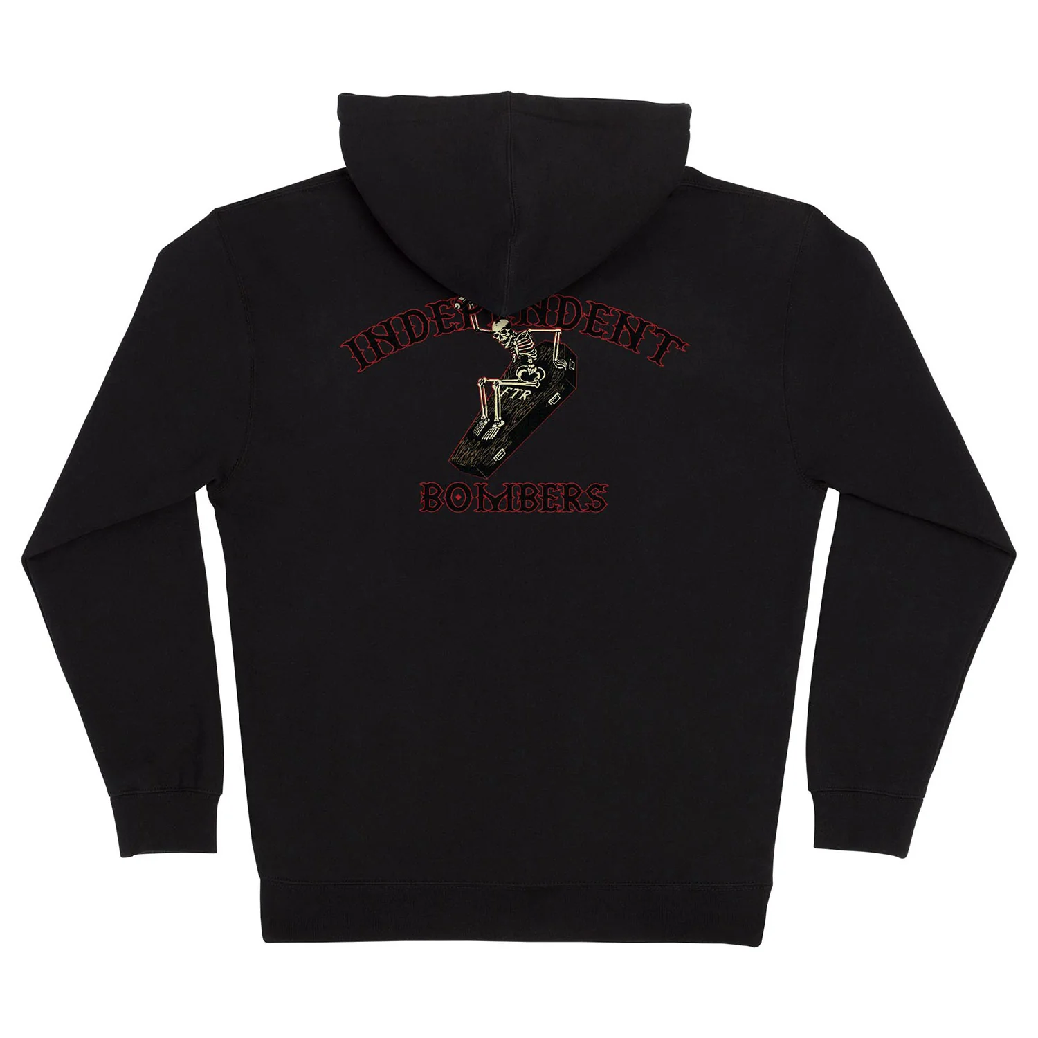 Independent Trucks Hoody Bombers Zip Black