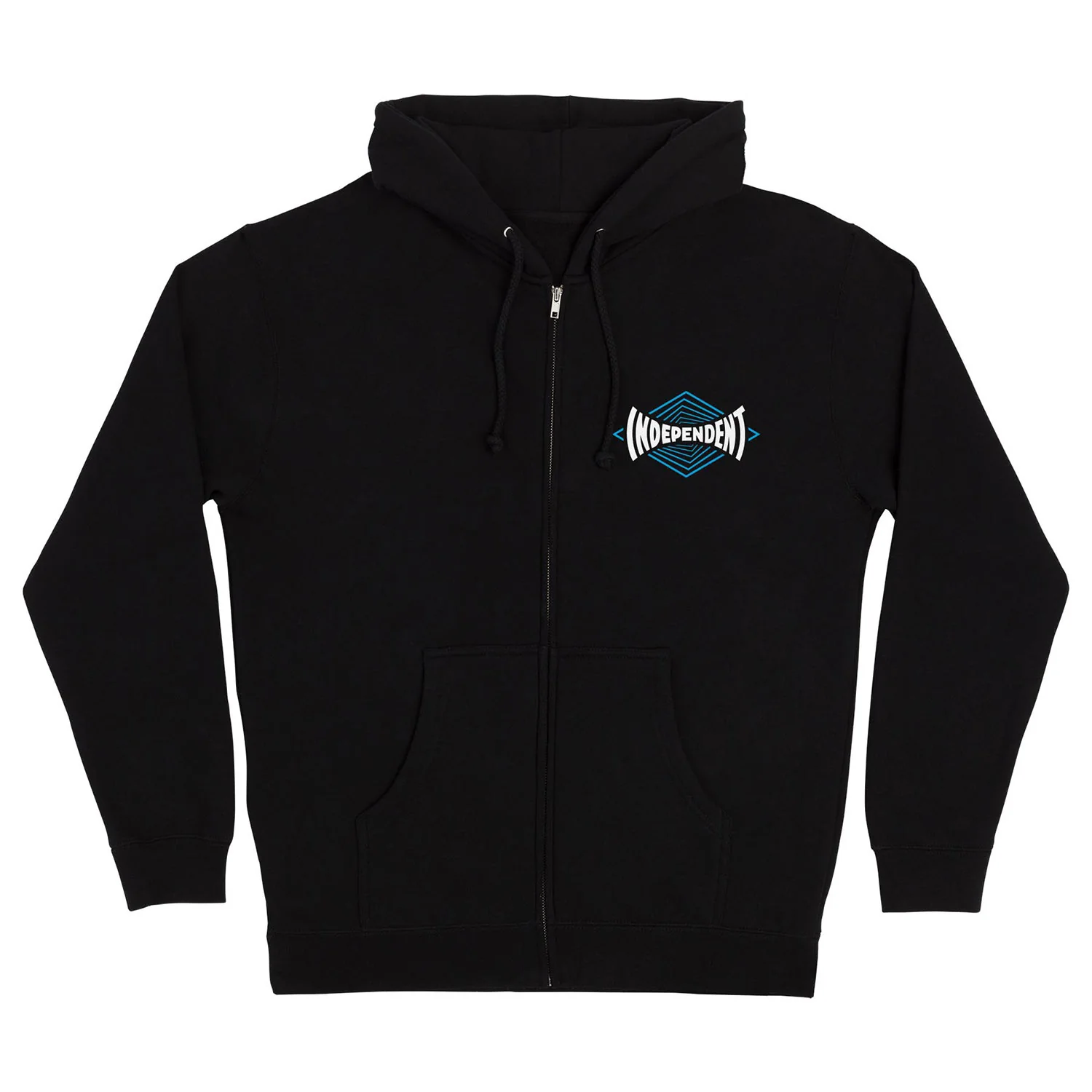 Independent Trucks Hoody Vertigo Span Zip Black - Image 2