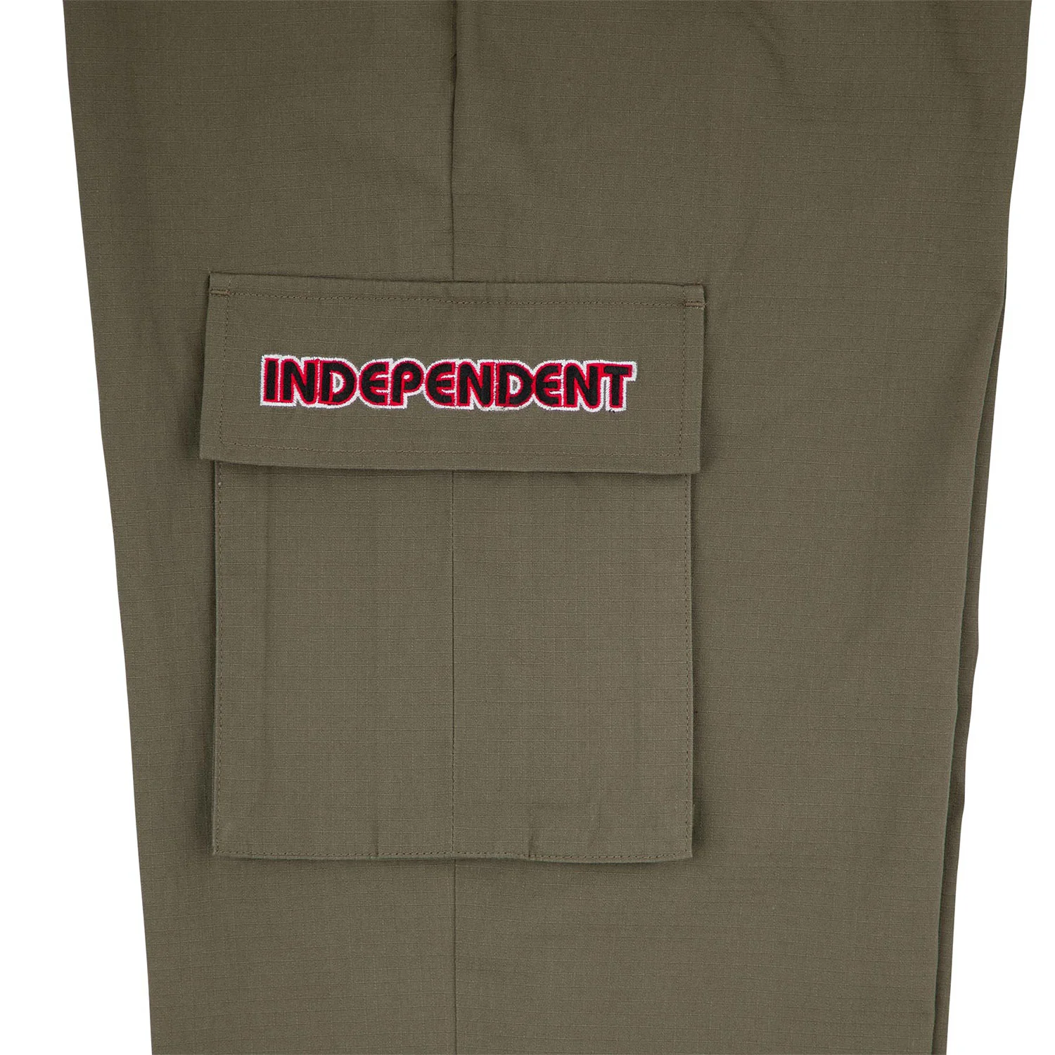 Independent Trucks Pants Groundwork Cargo Olive - Image 4