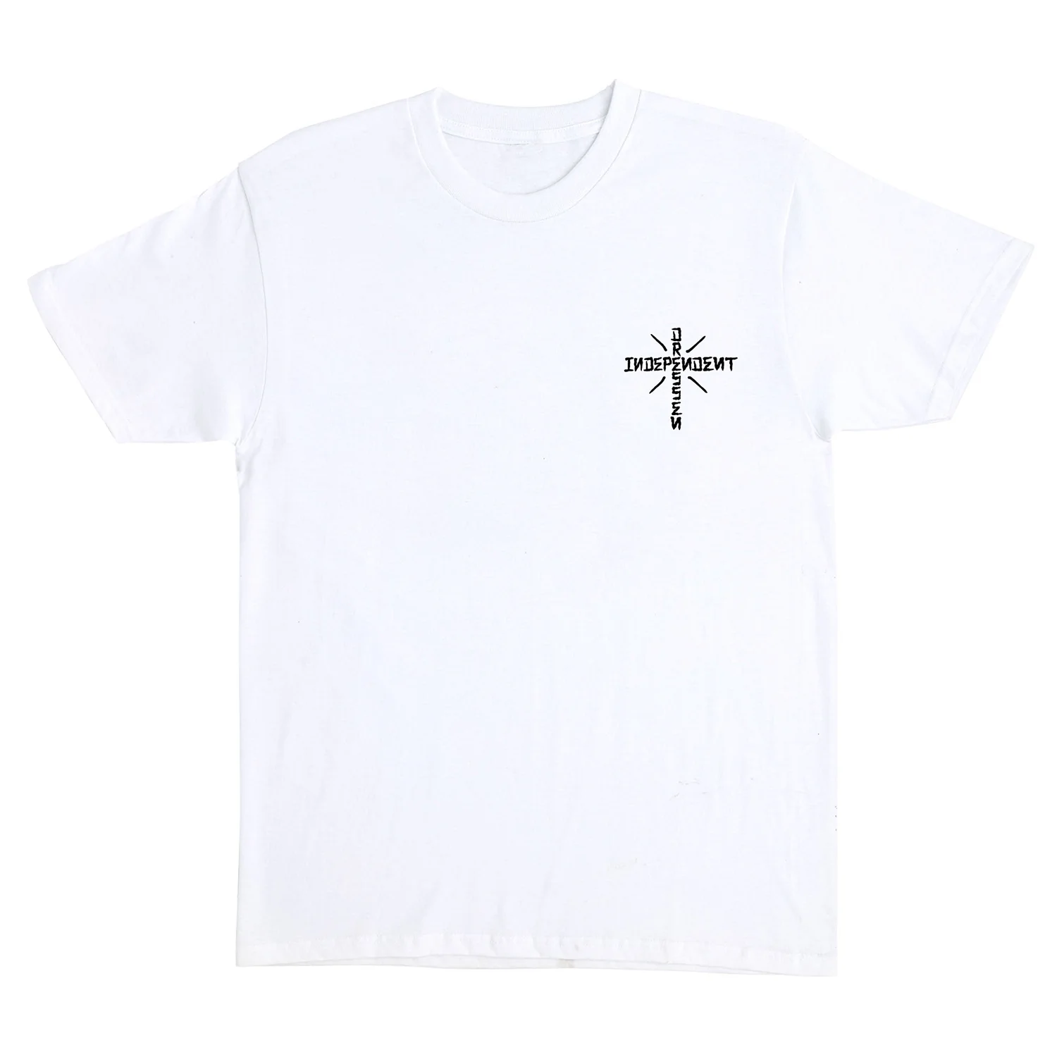 Independent Trucks Shirt Dressen Skull Rose White - Image 2